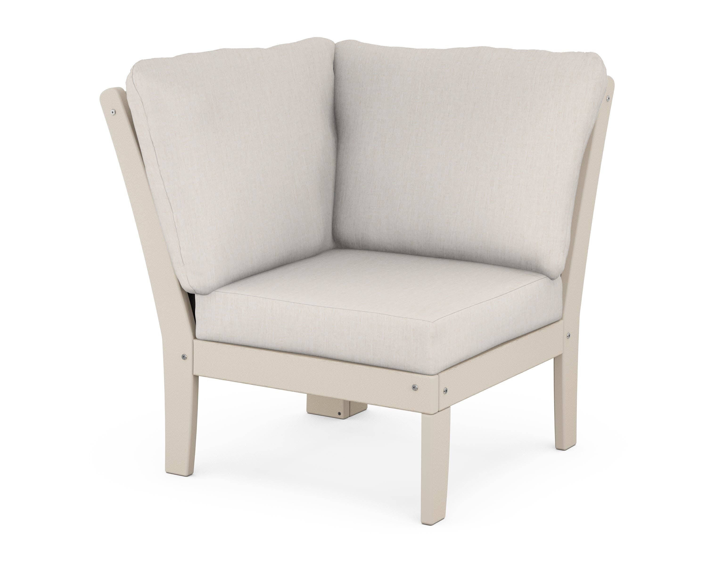 Braxton Modular Corner Chair in Sand / Cast Ash