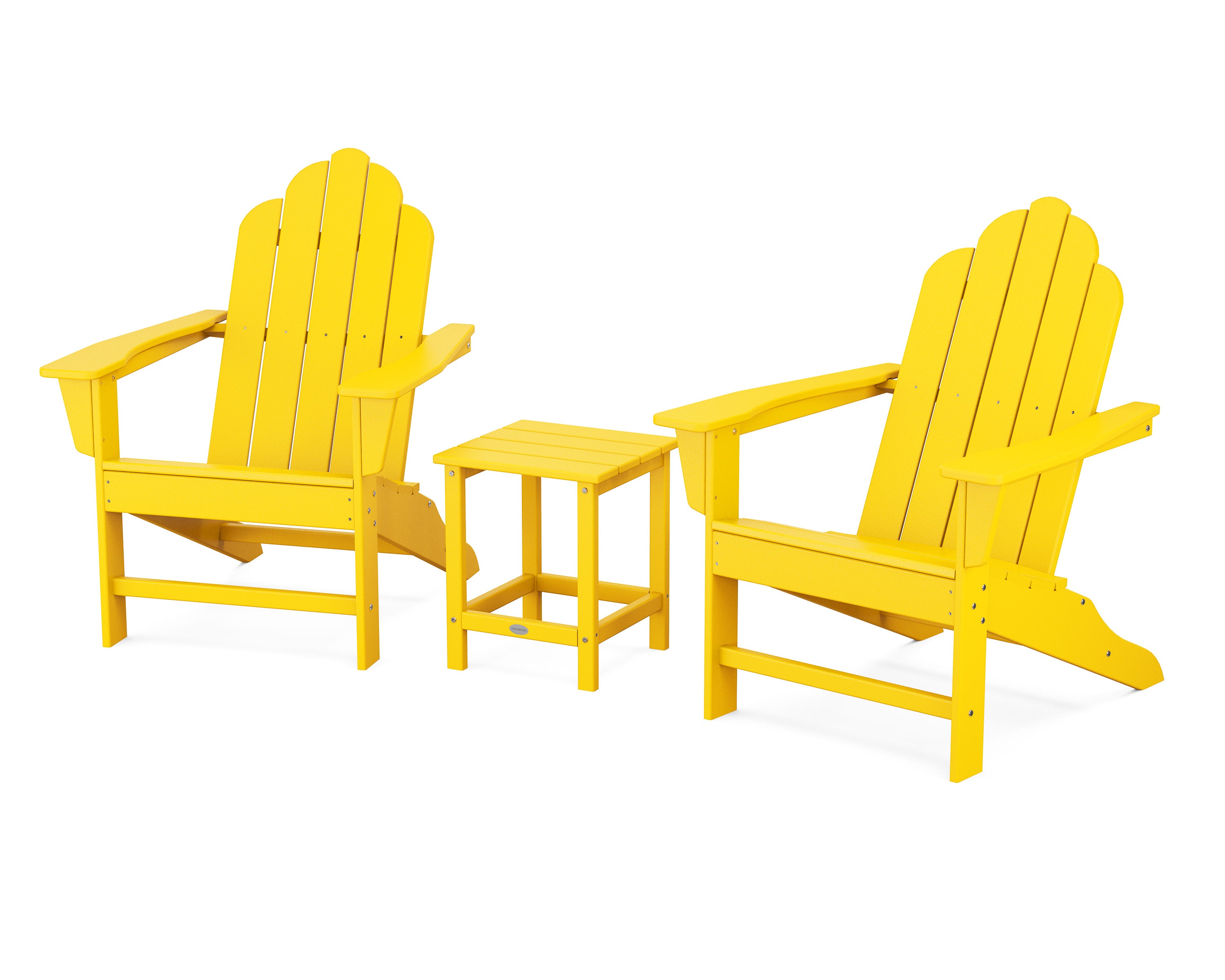 Long Island Adirondack 3-Piece Set in Lemon