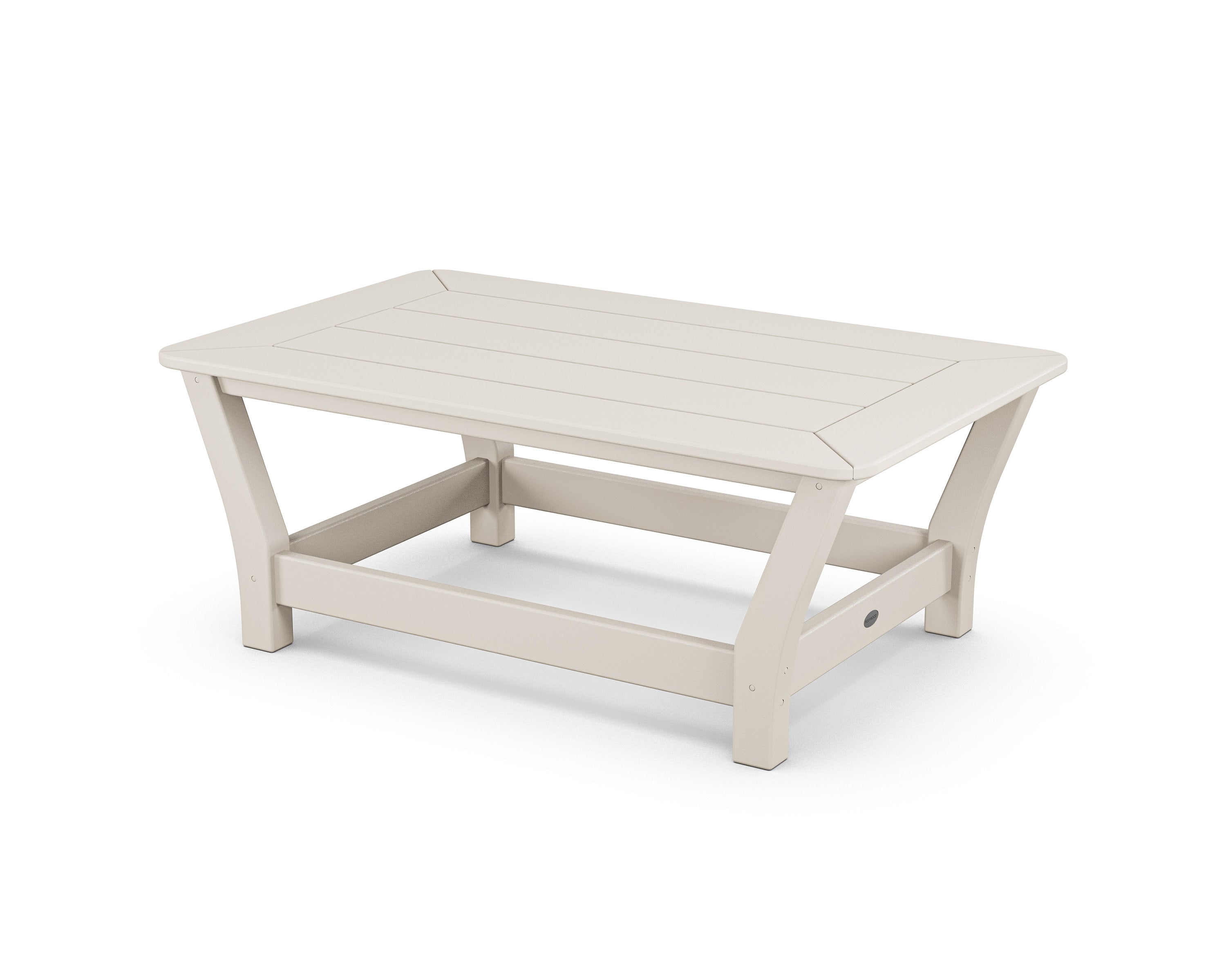 Harbour Slat Coffee Table in Sand