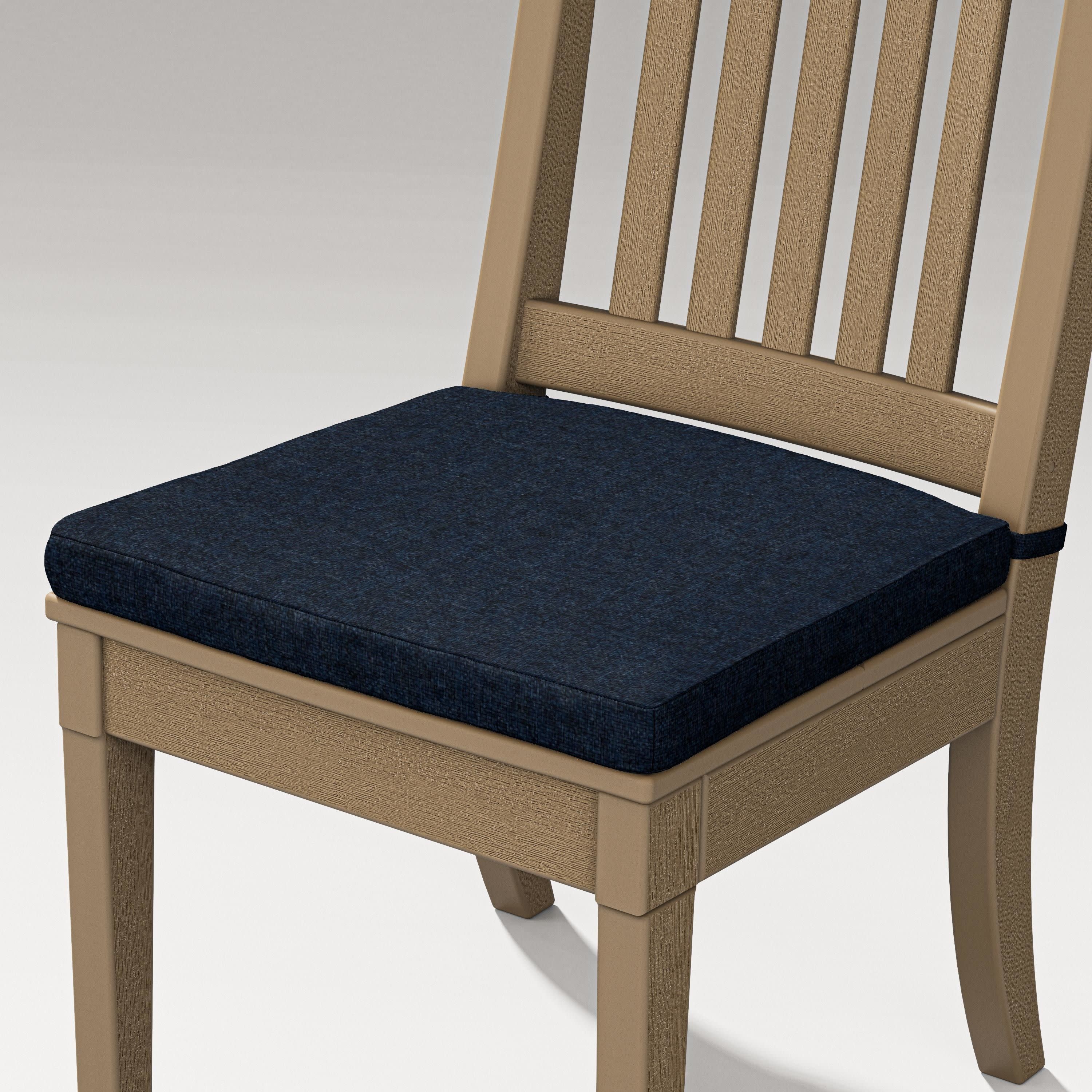 Estate Dining Chair Cushion in Marine Indigo