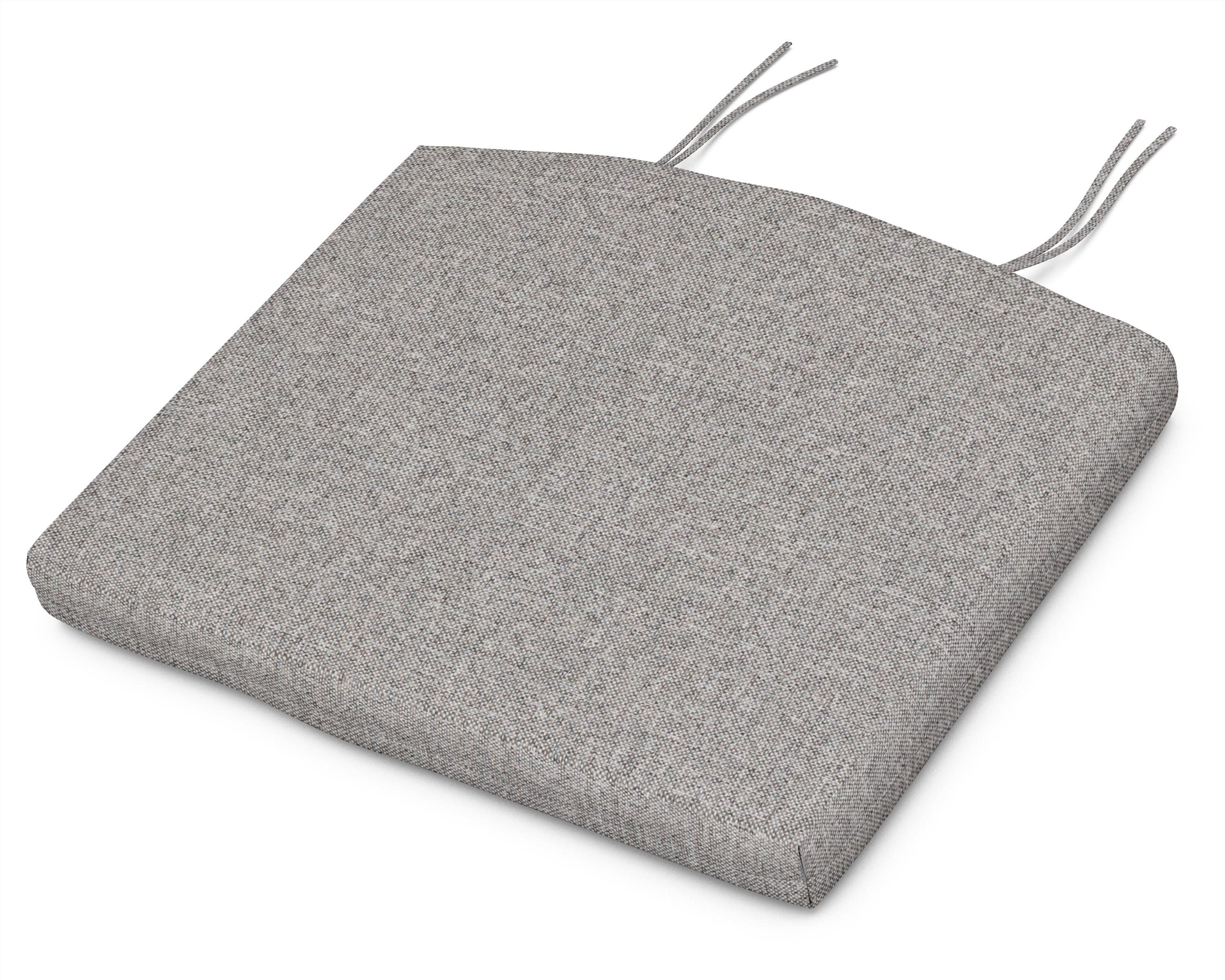 Standard Seat Cushion 18"D x 22"W x 2.5"H in Grey Mist