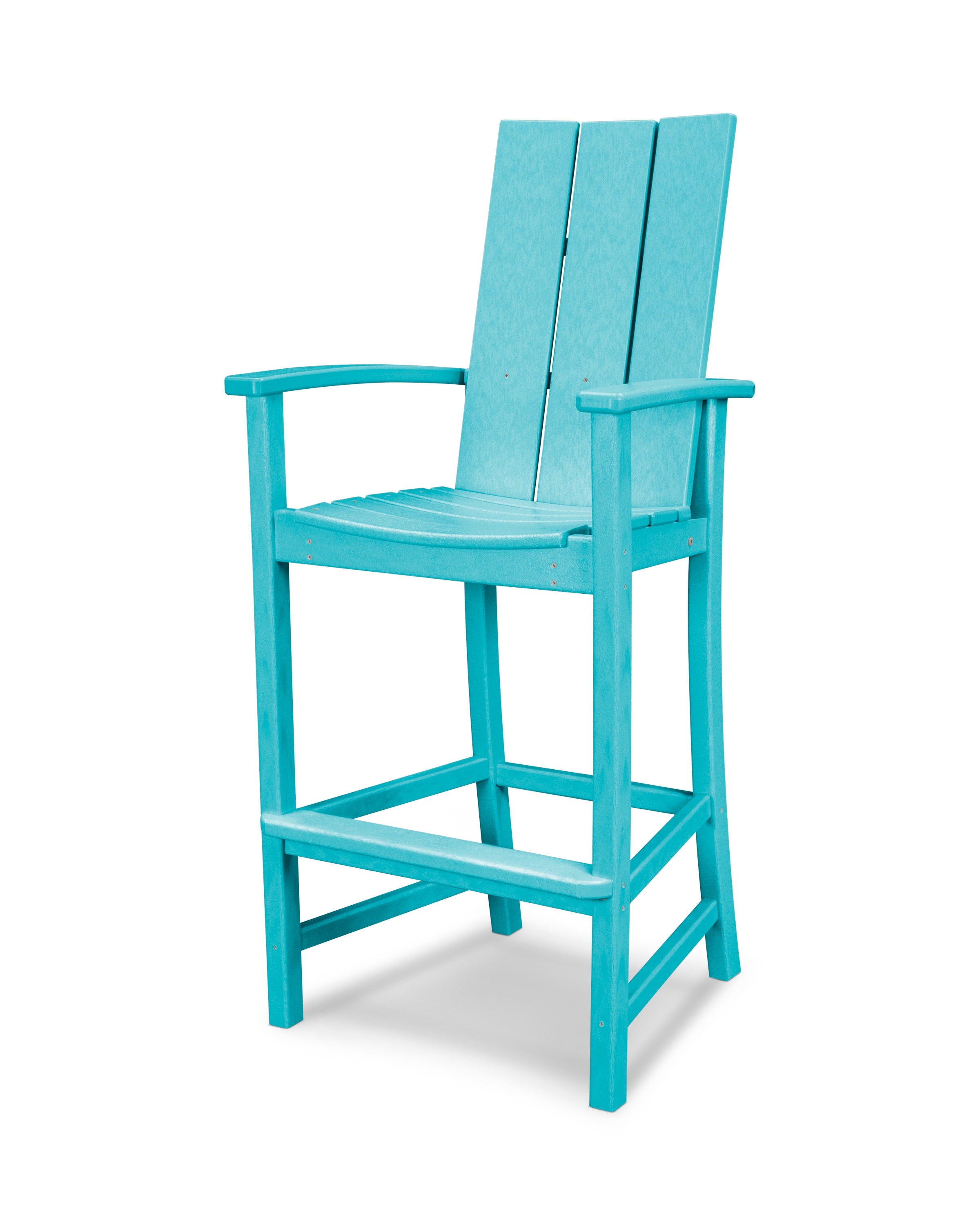 Modern Adirondack Bar Chair in Aruba
