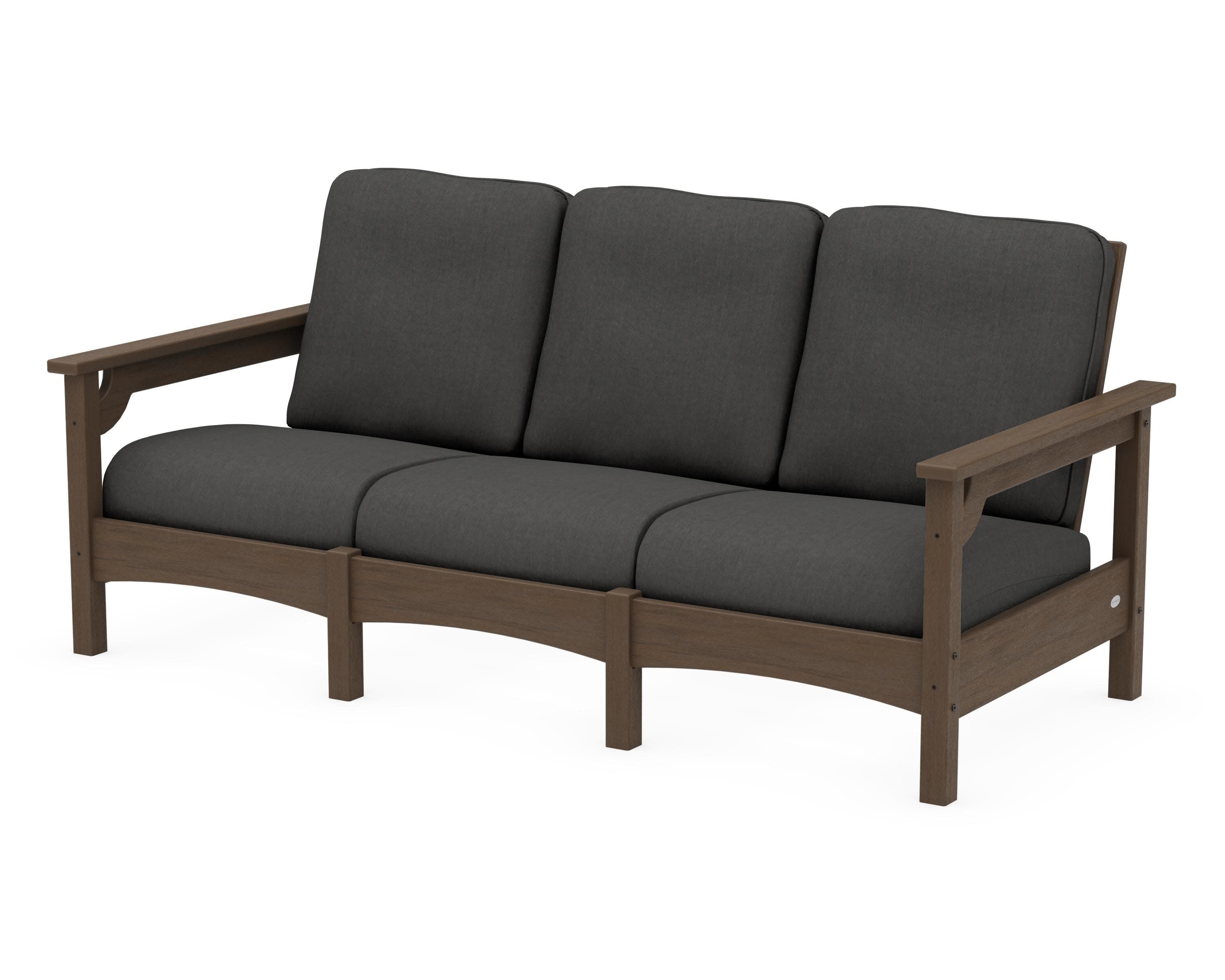Club Sofa in Kona / Spectrum Carbon
