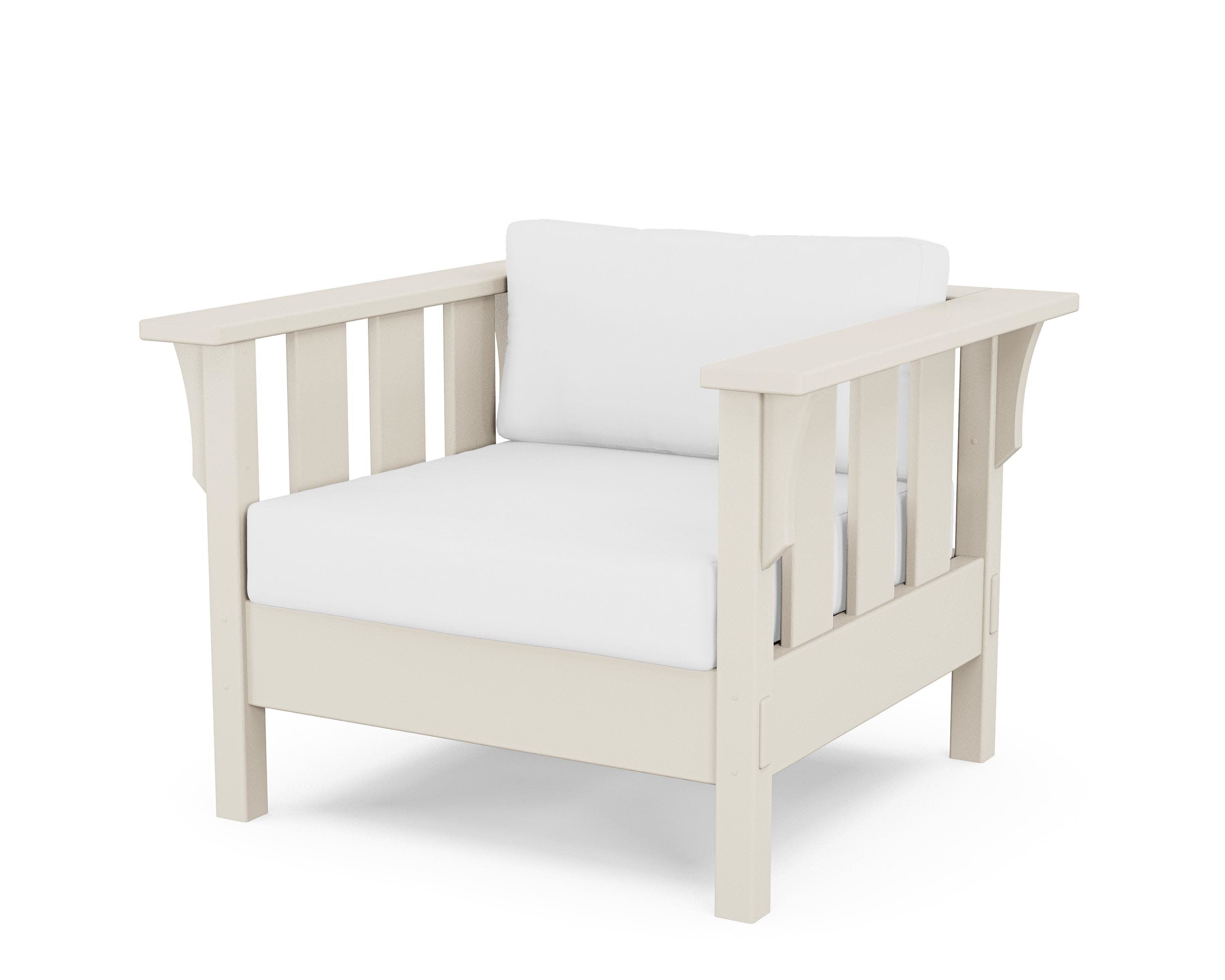 Acadia Deep Seating Chair in Sand / Natural