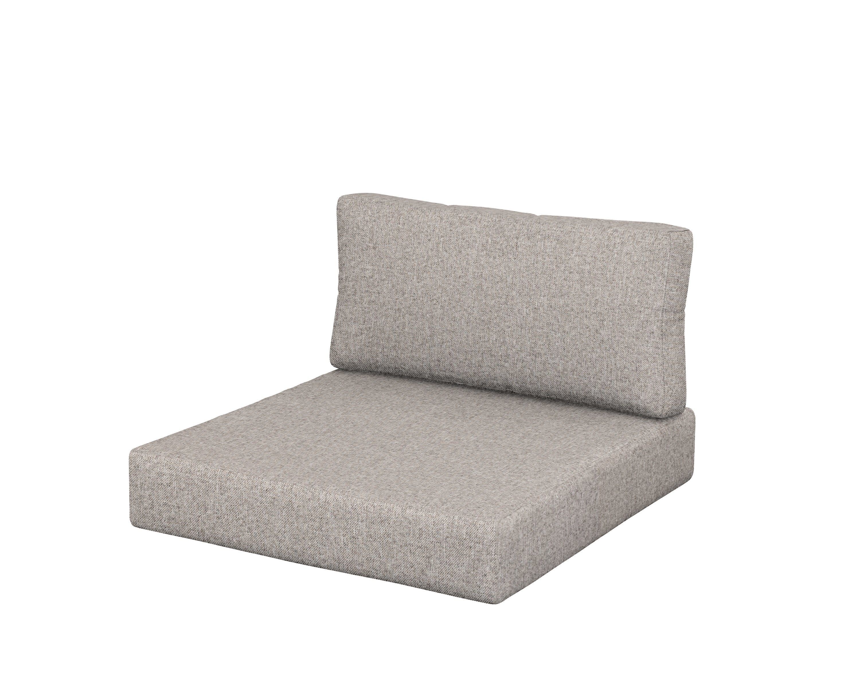 Acadia Back/Seat Cushion Set in Weathered Tweed
