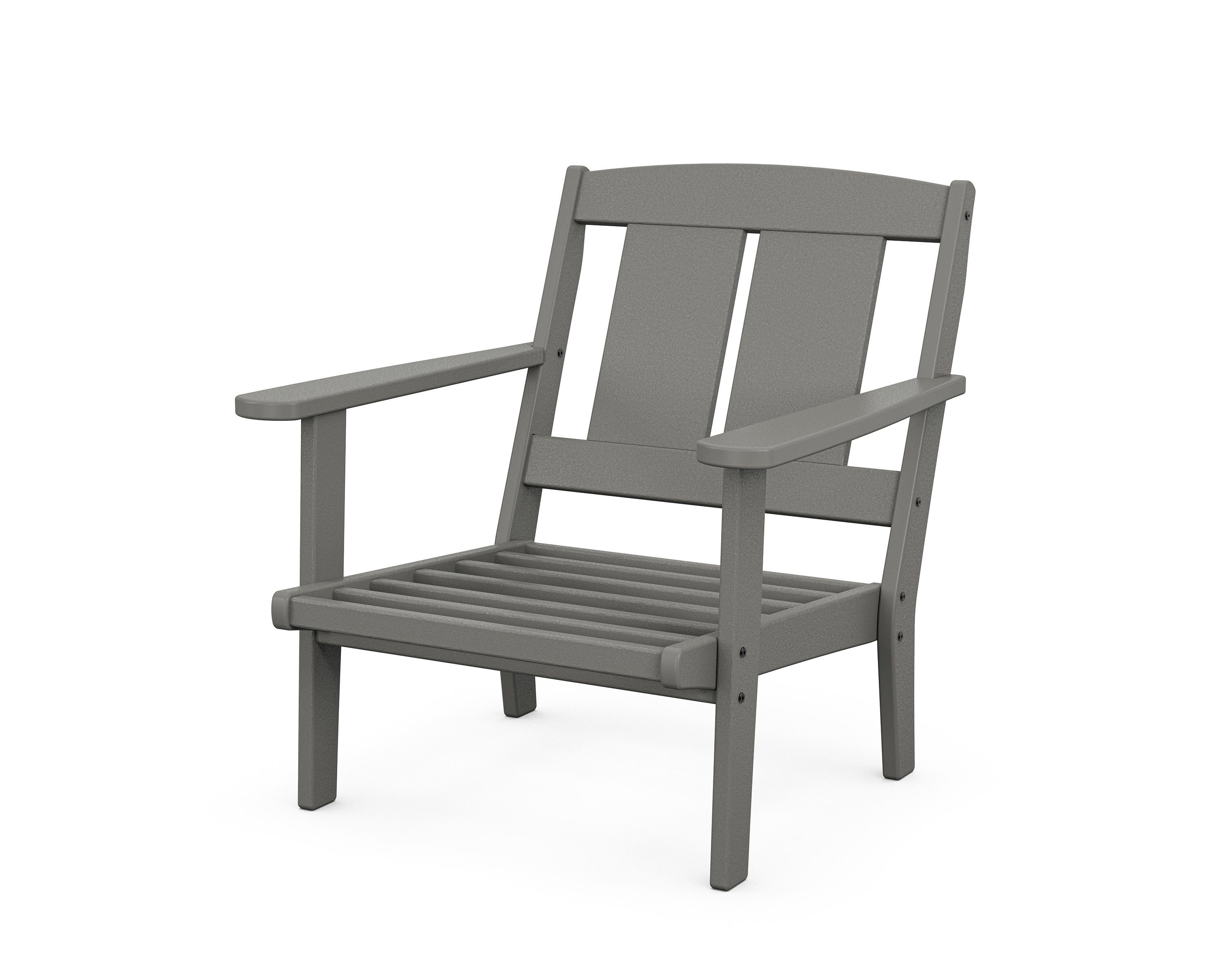 Mission Deep Seating Chair Frame in Slate Grey