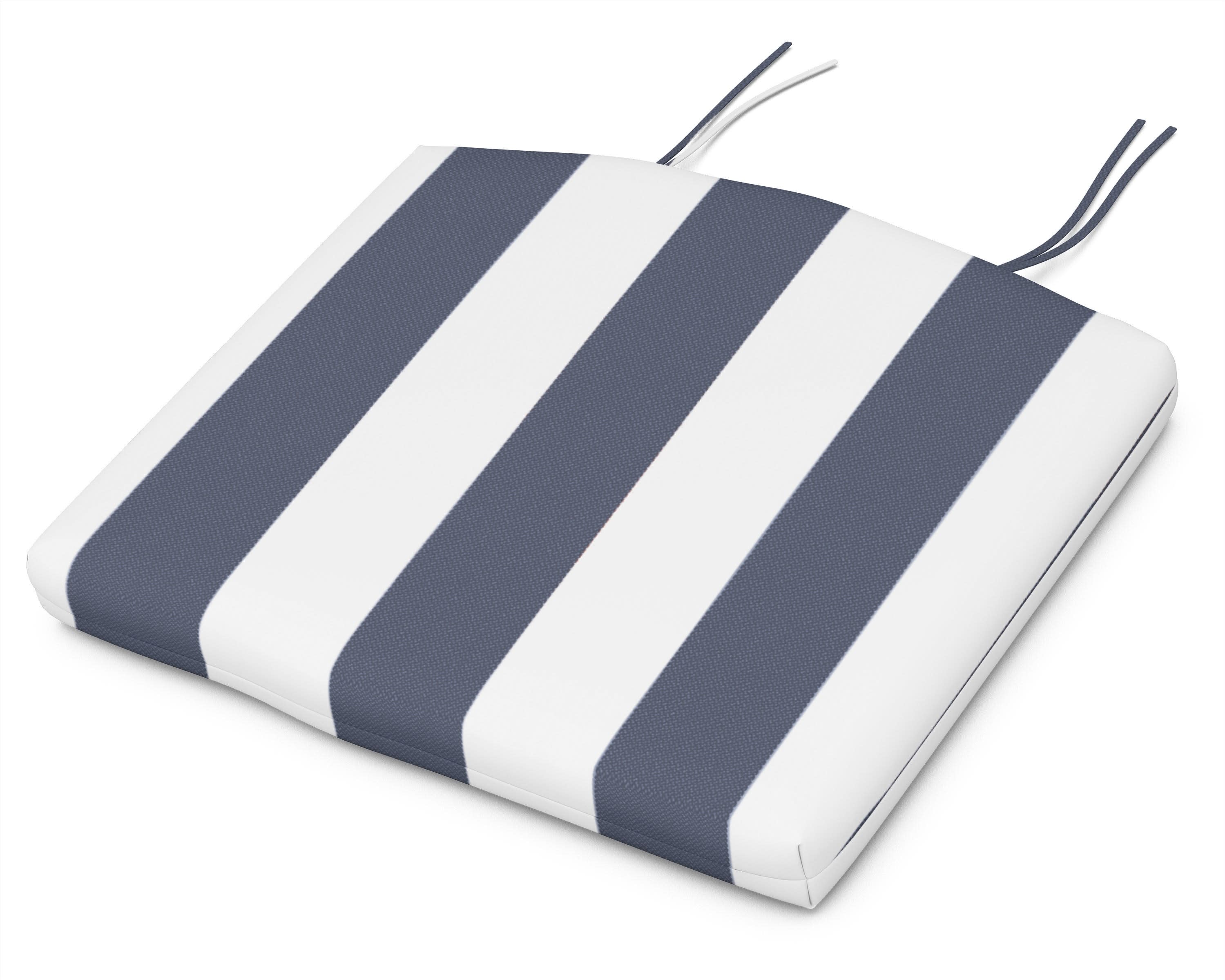 Standard Seat Cushion 18.5"D x 24"W x 2.5"H in Montdor Navy