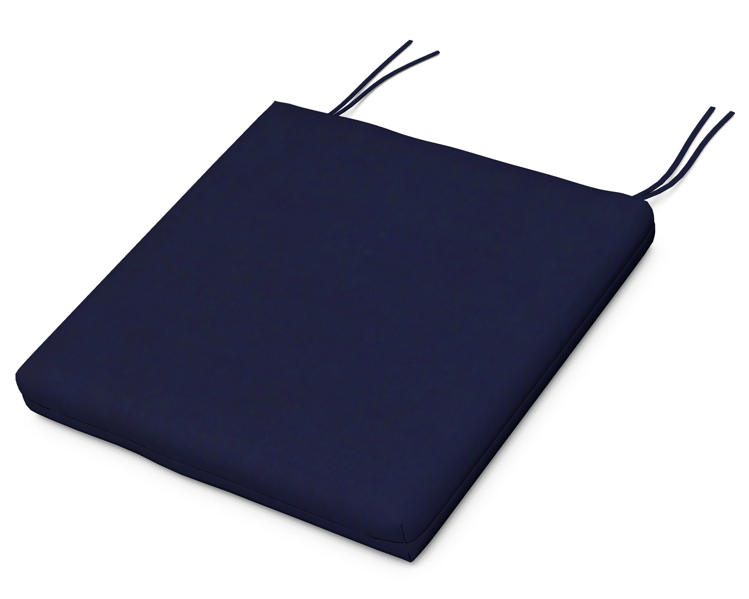 Prescott Standard Seat Cushion - 17.25"D x 18.25"W x 2.5"H in Navy