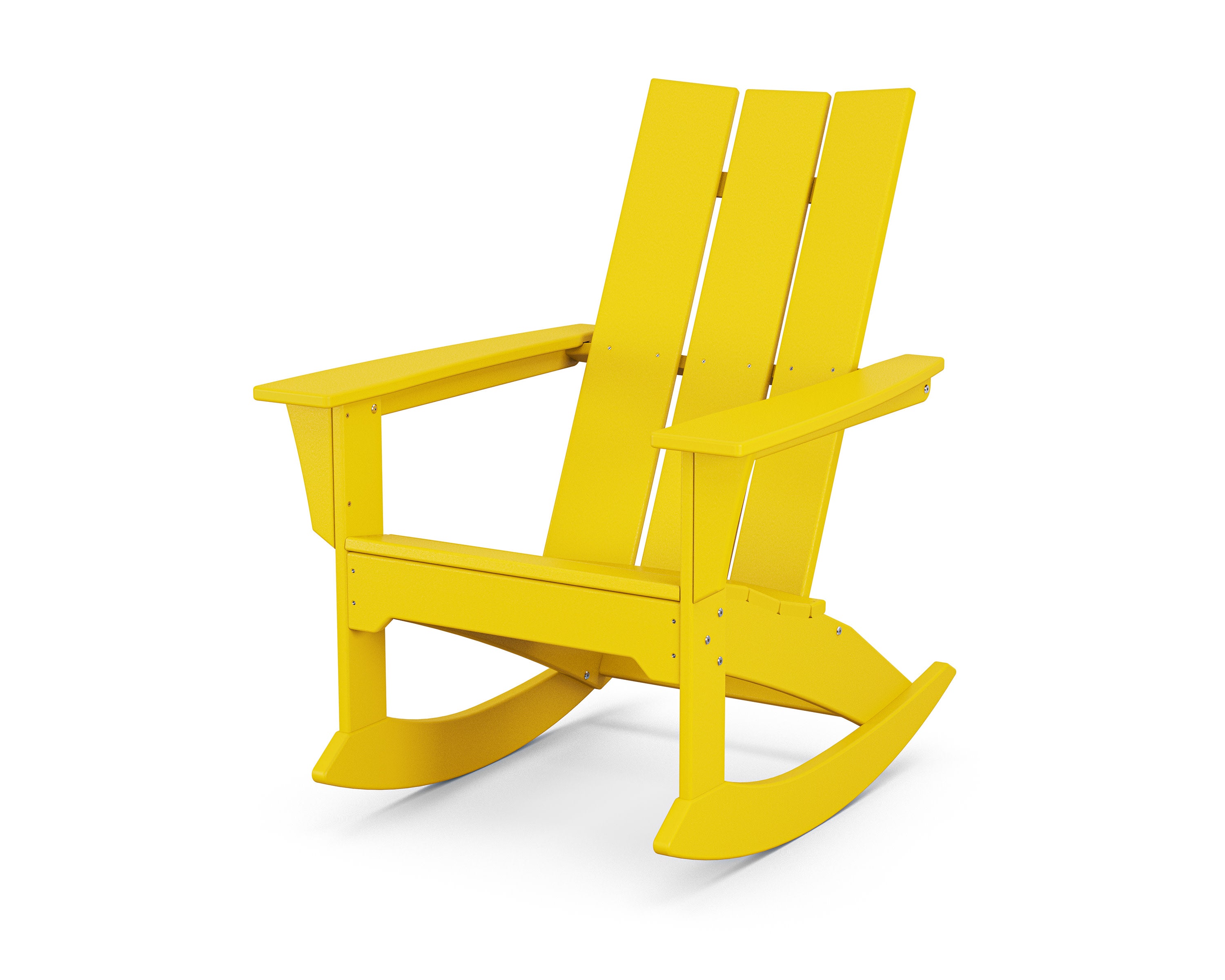 Modern Adirondack Rocker in Lemon