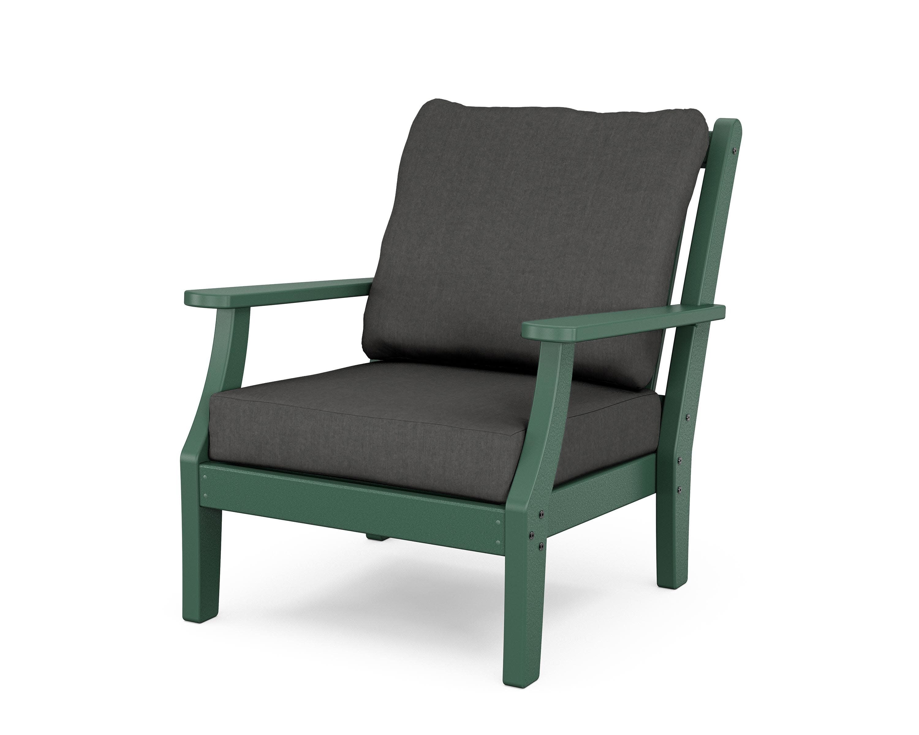 Wovendale Deep Seating Chair in Green / Spectrum Carbon