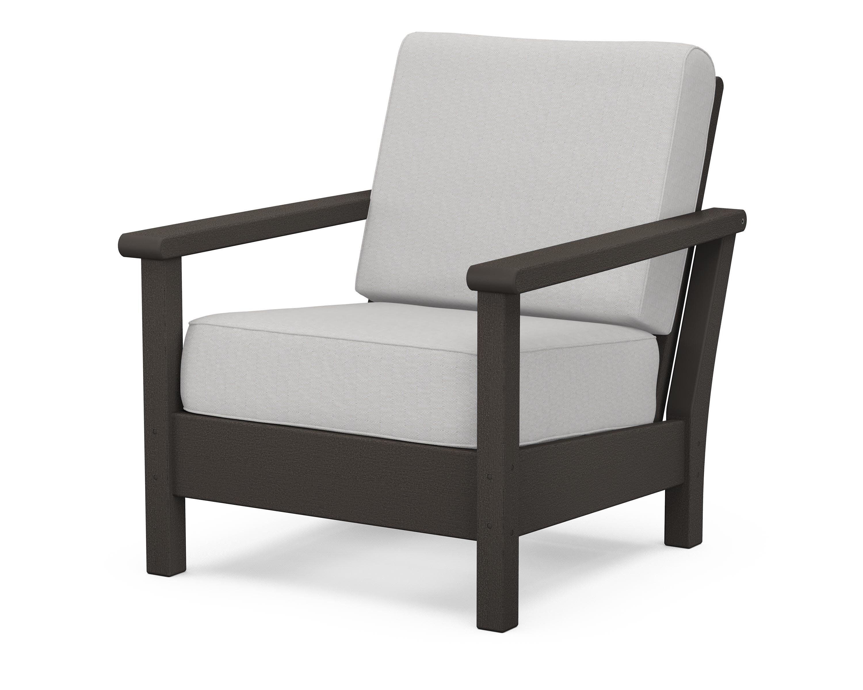 Harbour Deep Seating Chair in Vintage Coffee / Diamond in the Rough