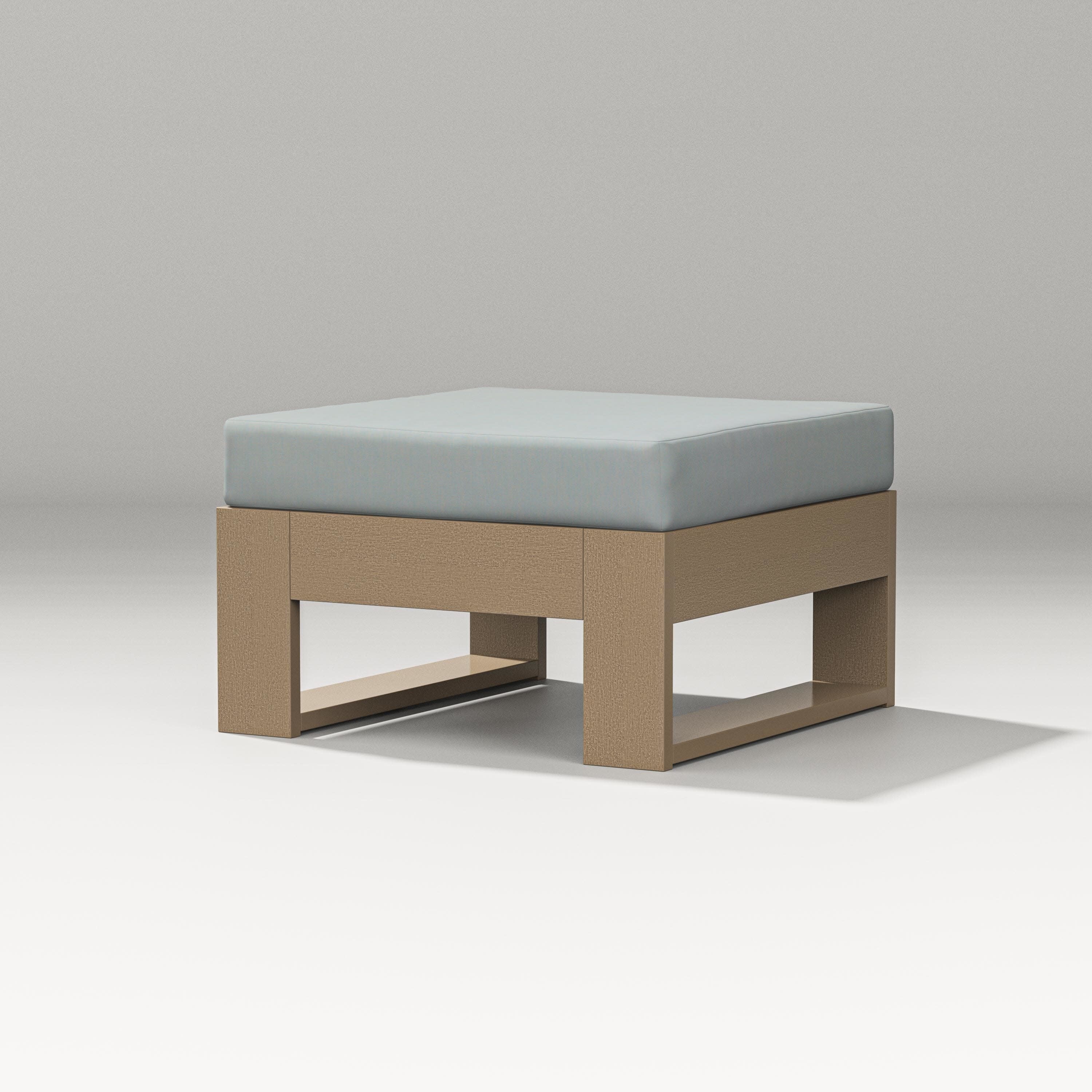 Latitude Lounge Ottoman in Vintage Sahara / Spa