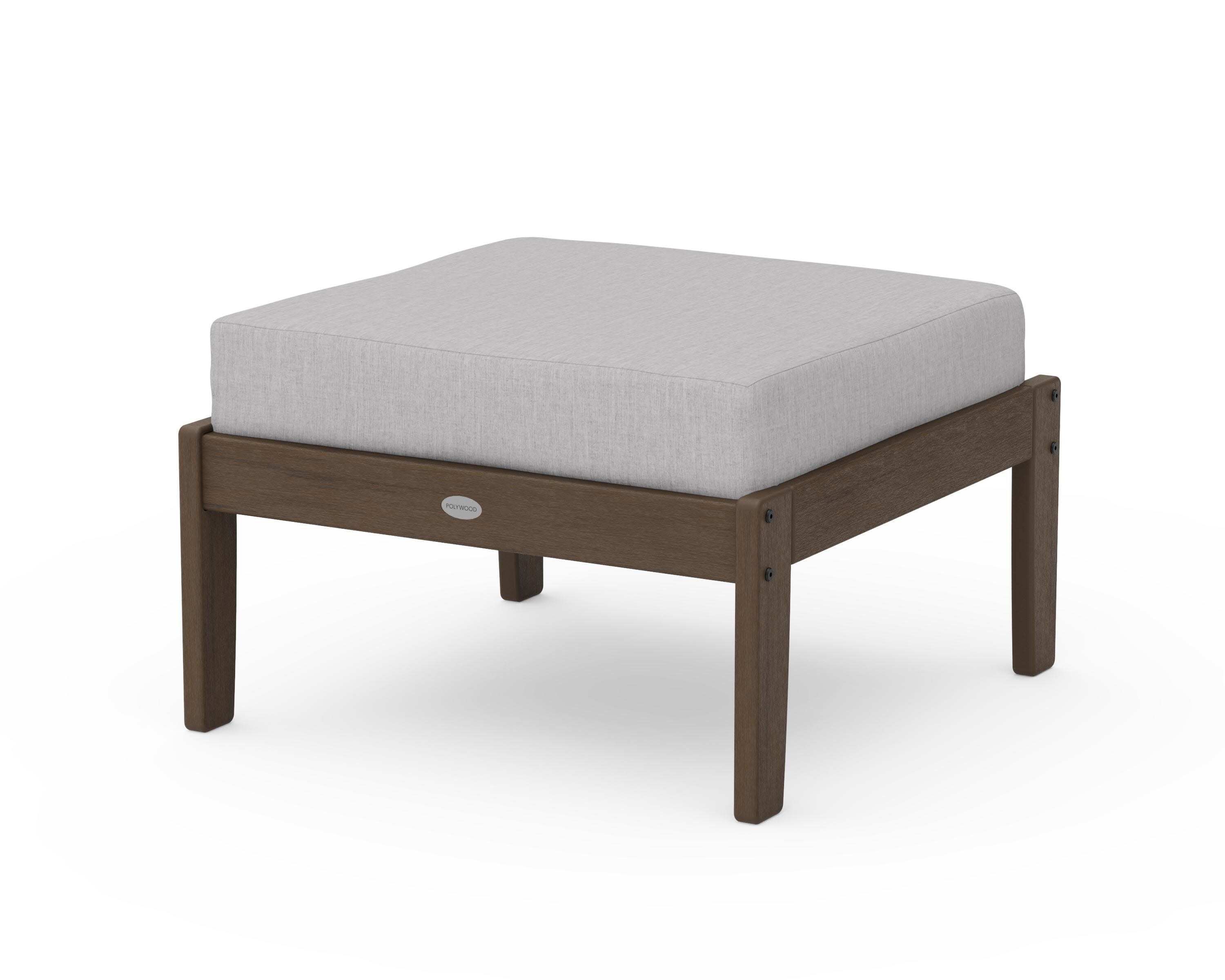 Braxton Deep Seating Ottoman in Kona / Granite
