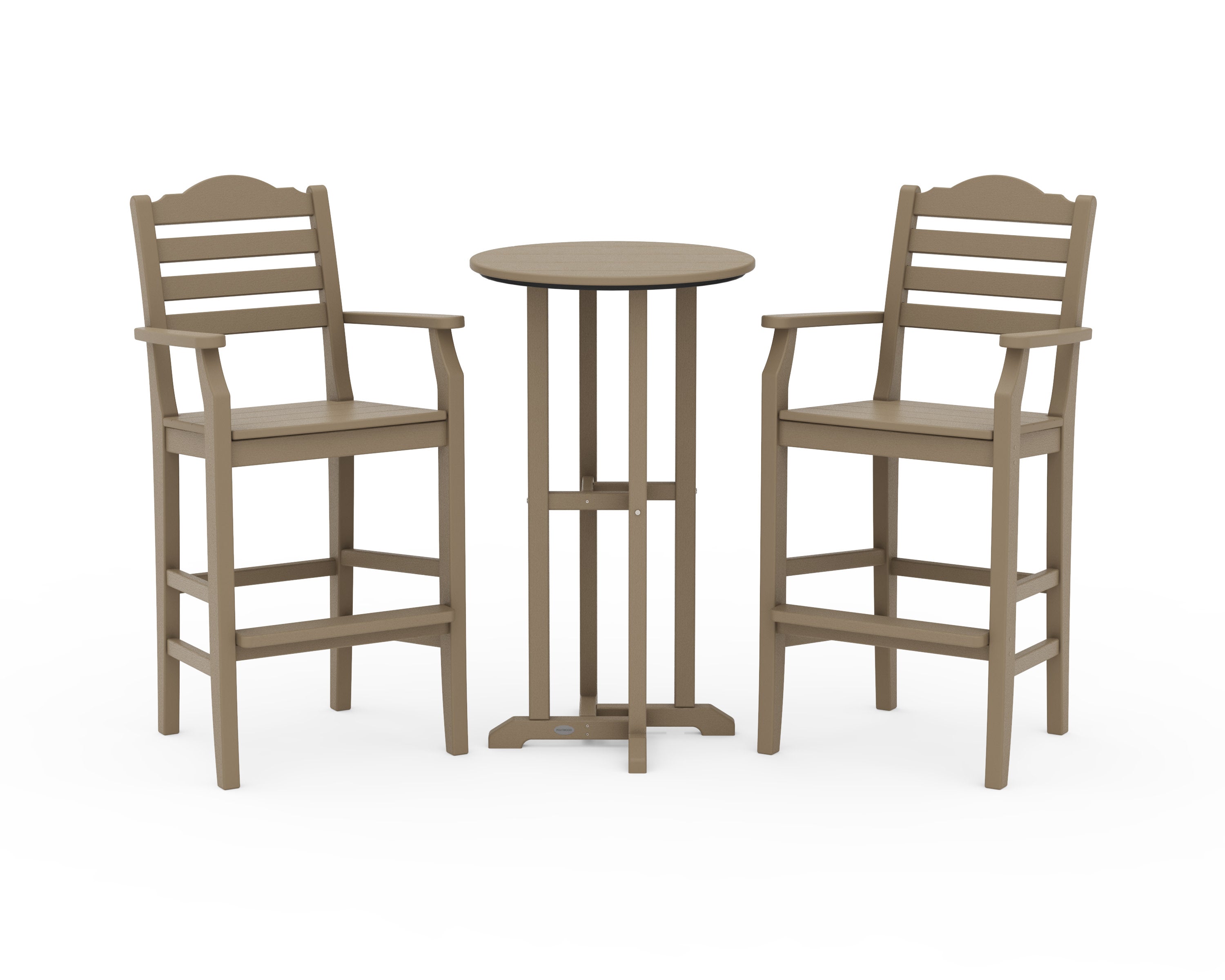 Savannah 3-Piece Farmhouse Bar Set in Vintage Sahara