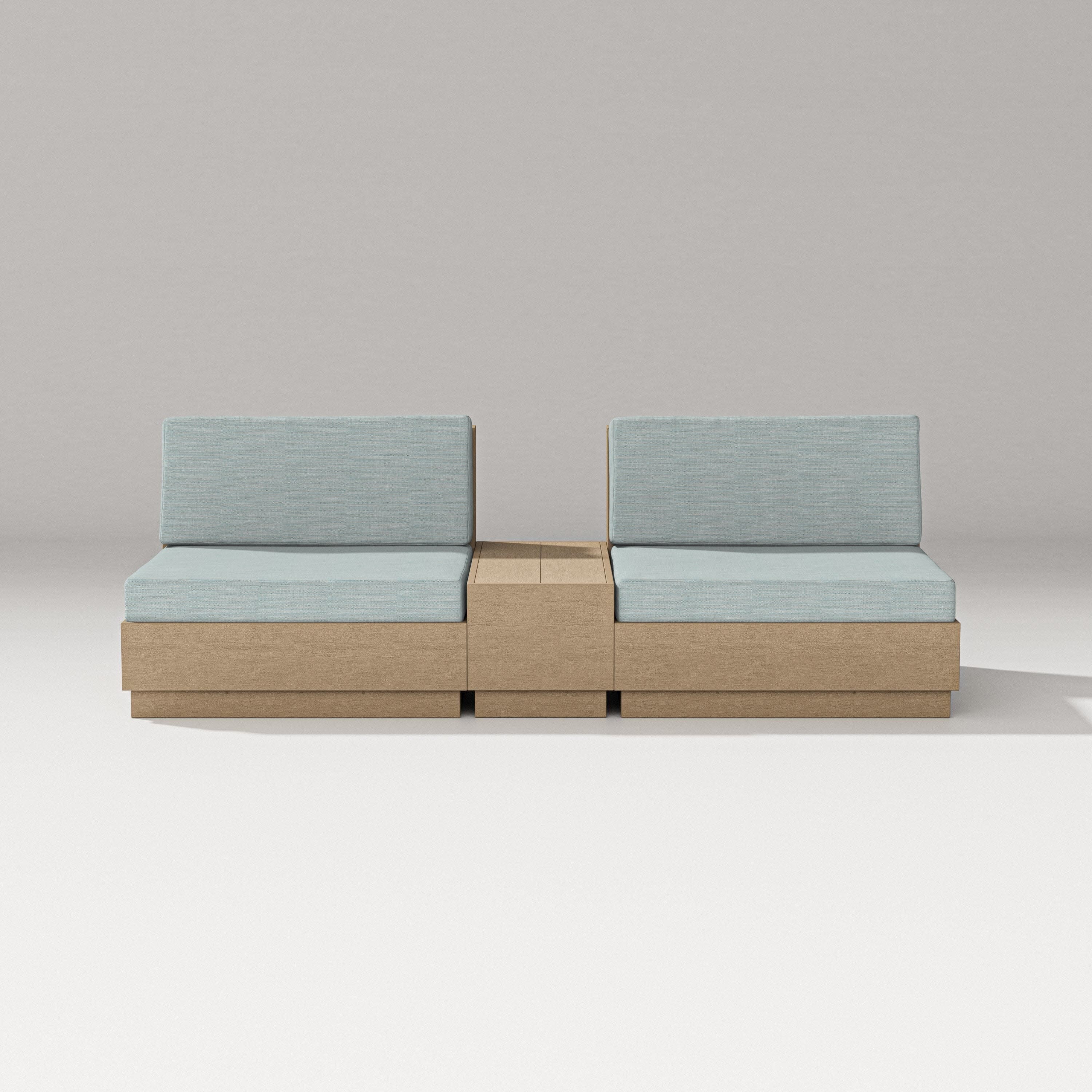 Elevate Lounge Chair Set in Vintage Sahara / Soothe Mist