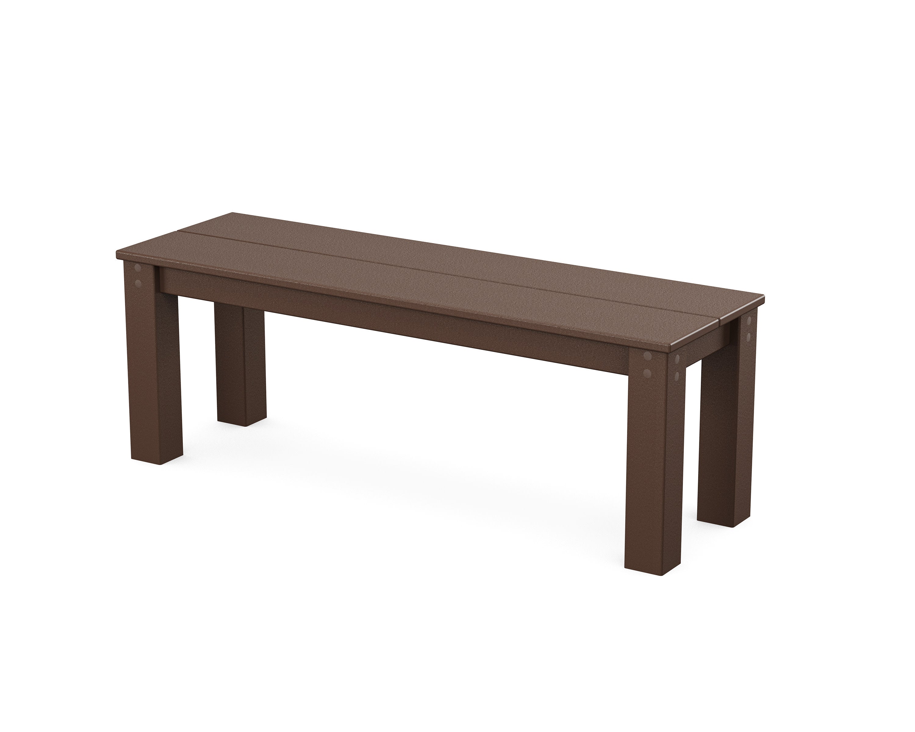 Studio Parsons 48" Bench in Mahogany