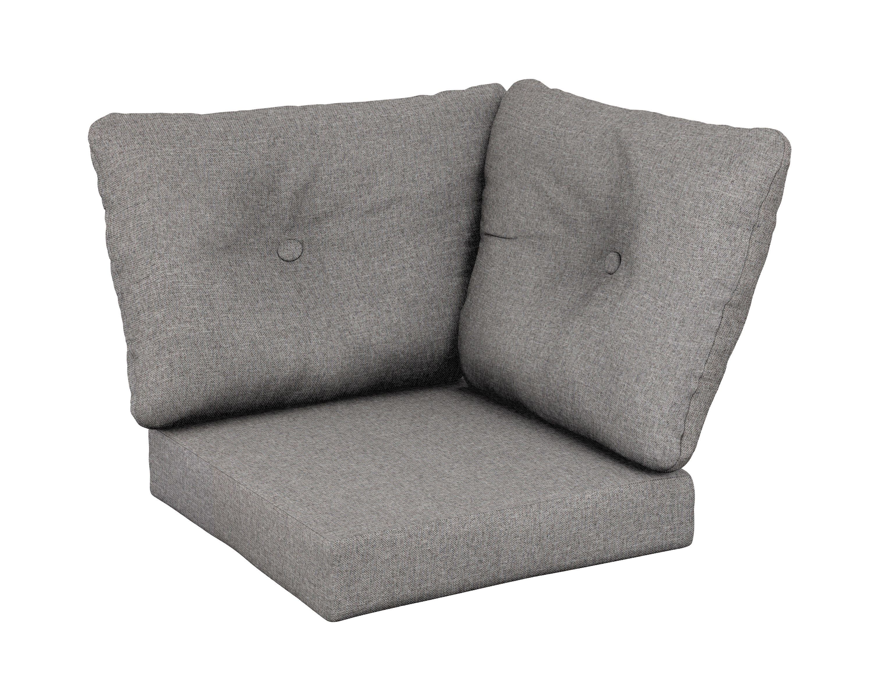 Modular Corner Cushion in Grey Mist
