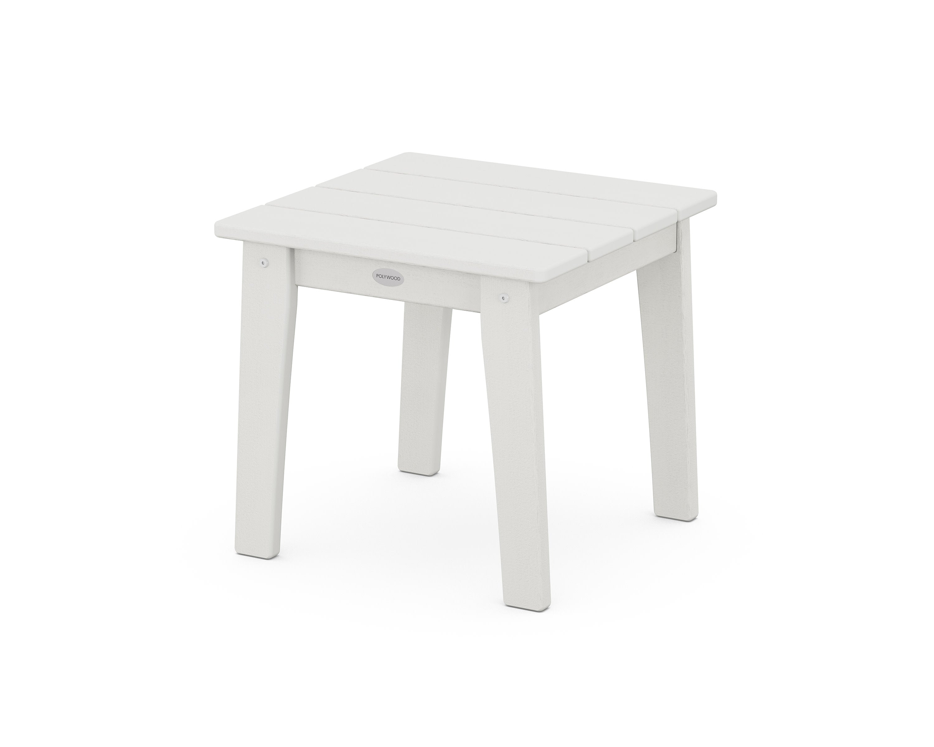 Lakeside End Table in Vintage White