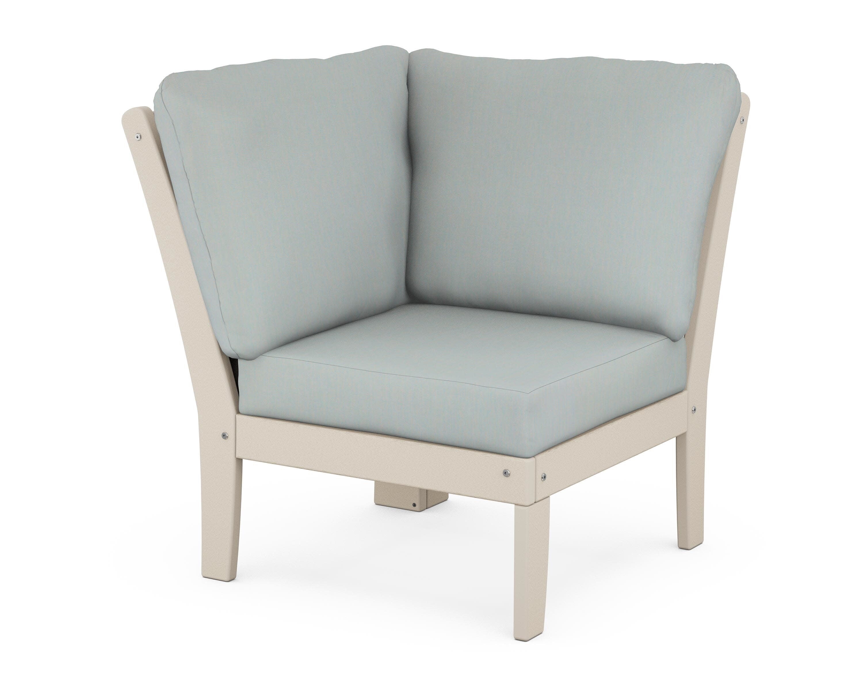 Braxton Modular Corner Chair in Sand / Spa