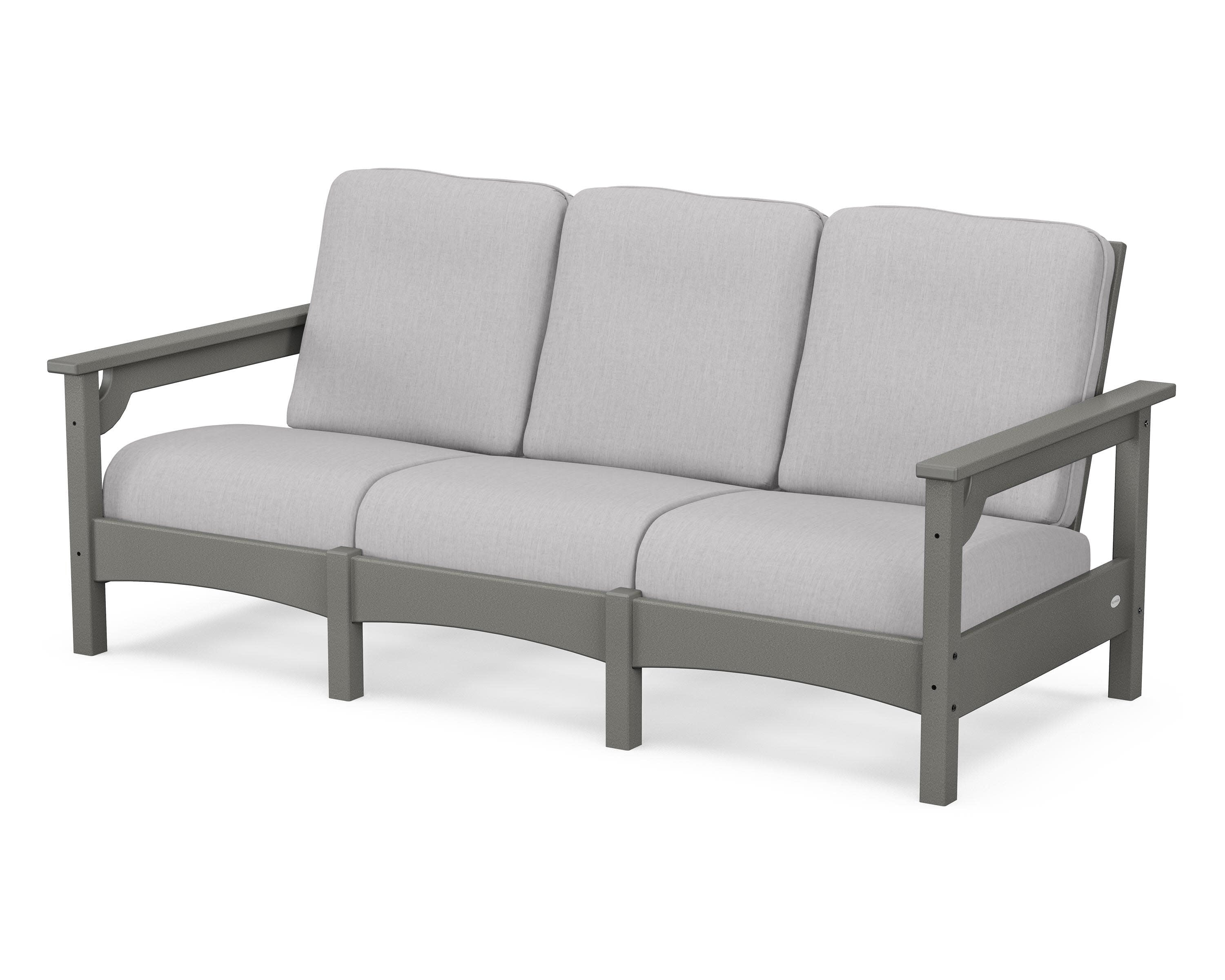 Club Sofa in Slate Grey / Granite