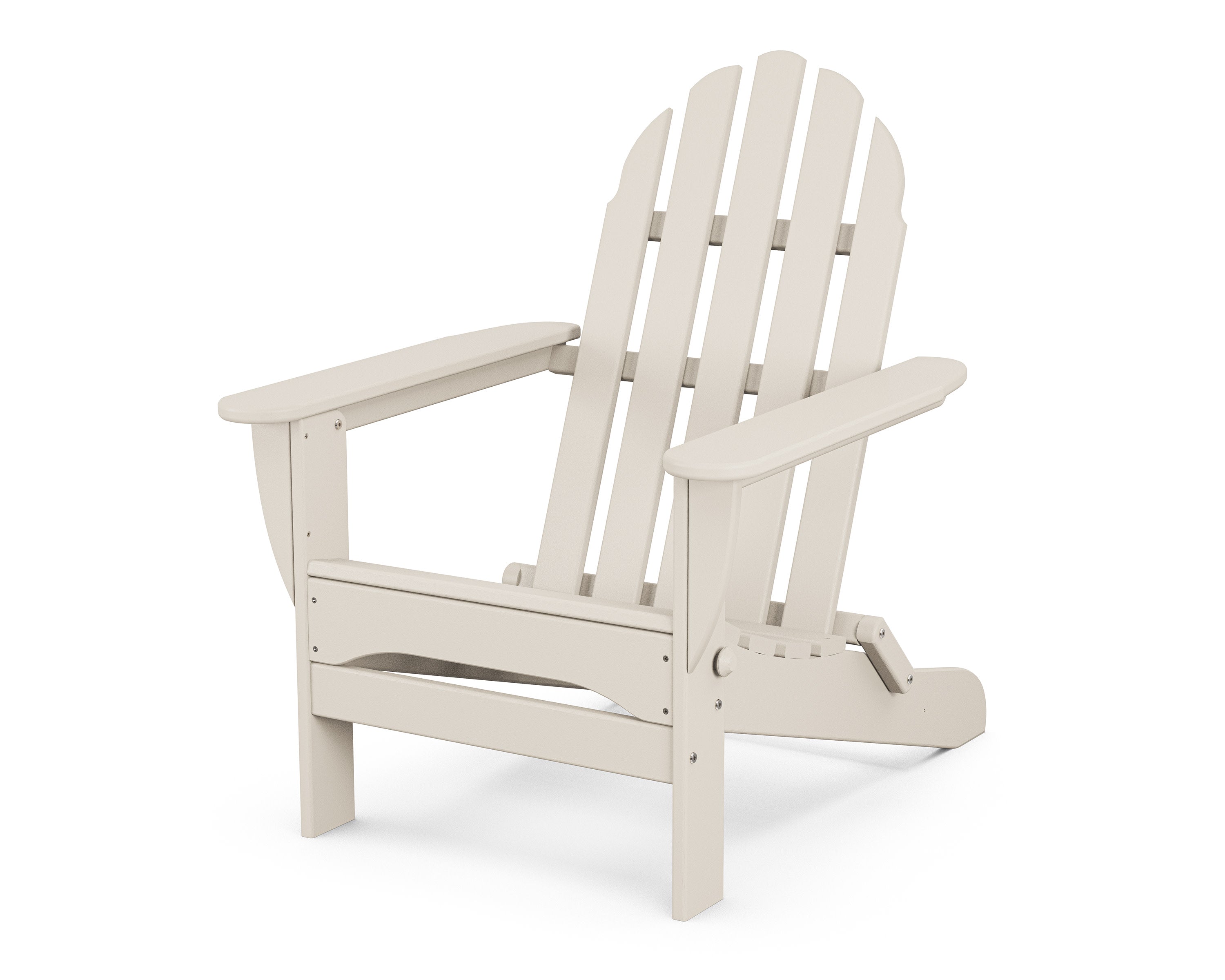 Classic Folding Adirondack Chair in Sand