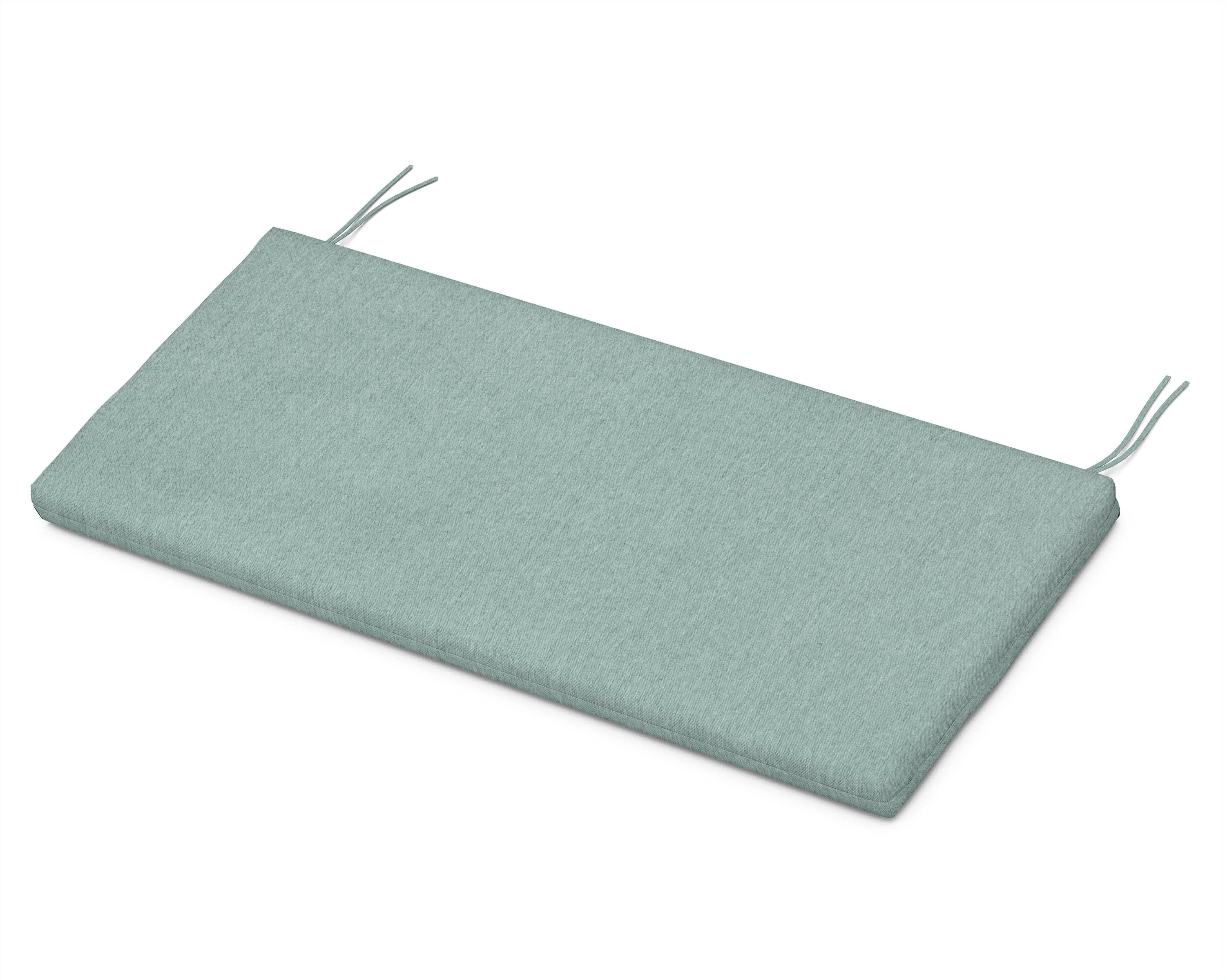 Bench Seat Cushion - 18.5"D x 43.5"W x 2.5"H in Glacier Spa