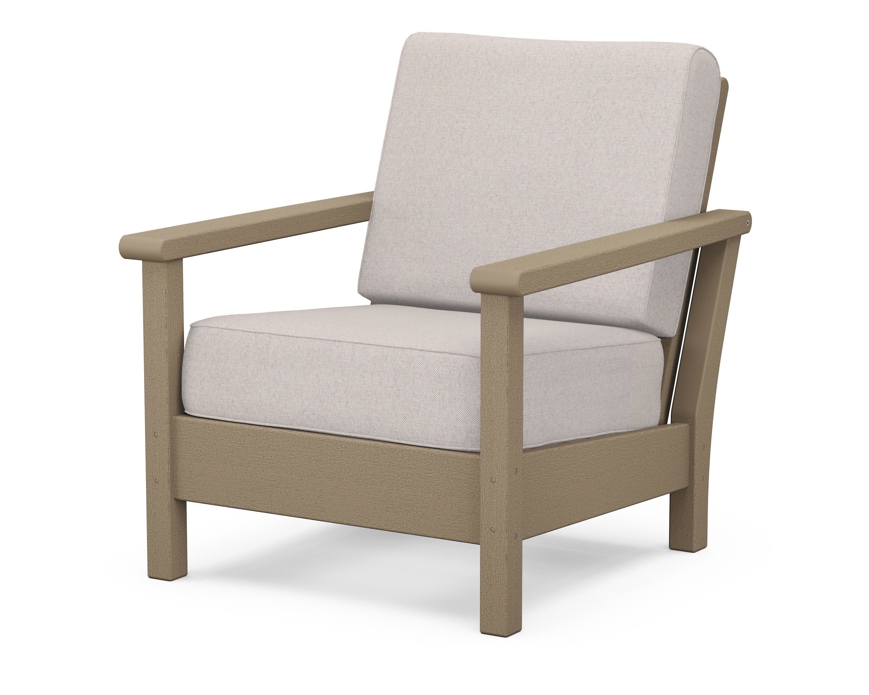 Harbour Deep Seating Chair in Vintage Sahara / Dune Burlap