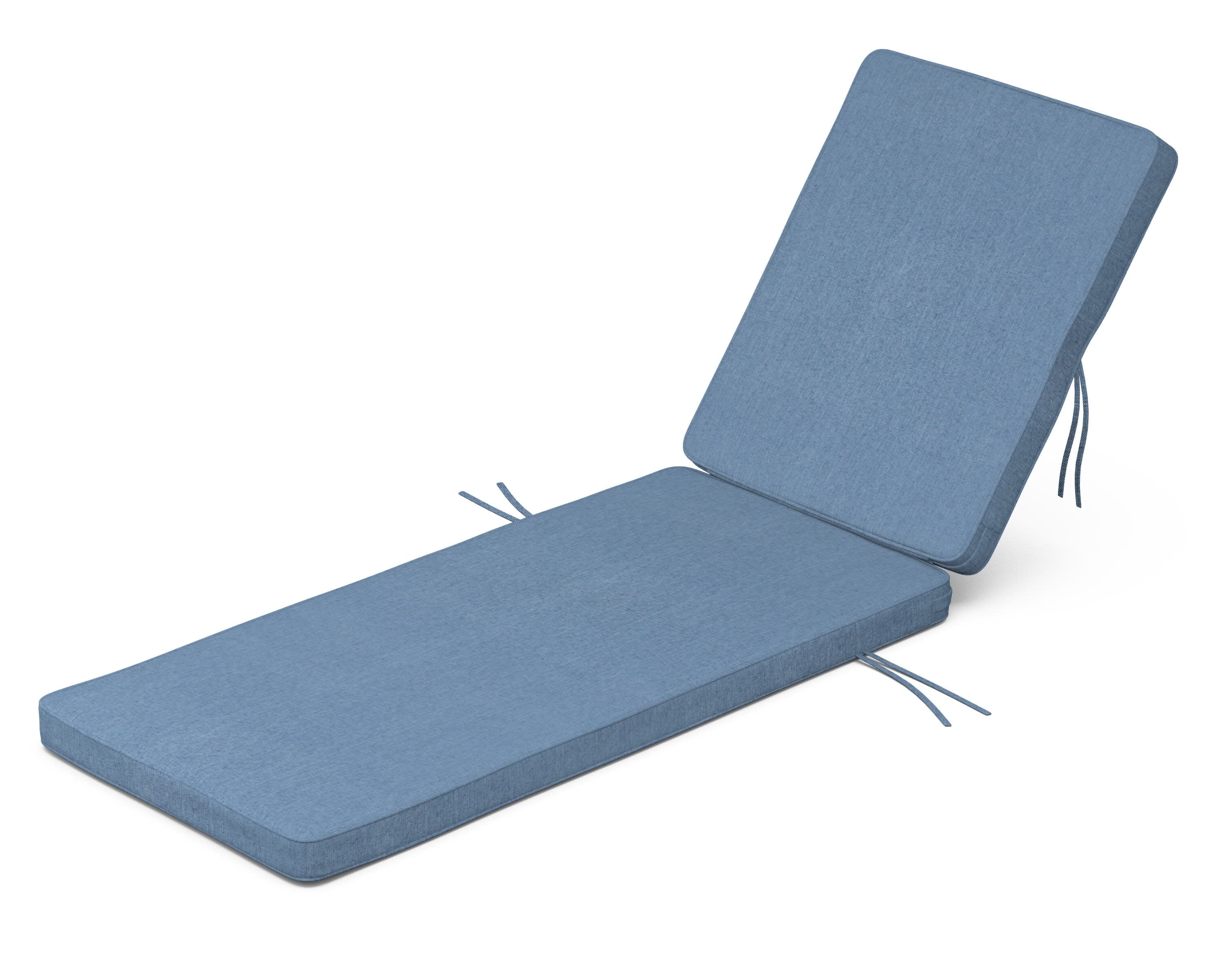 Acadia Chaise Cushion in Sky Blue