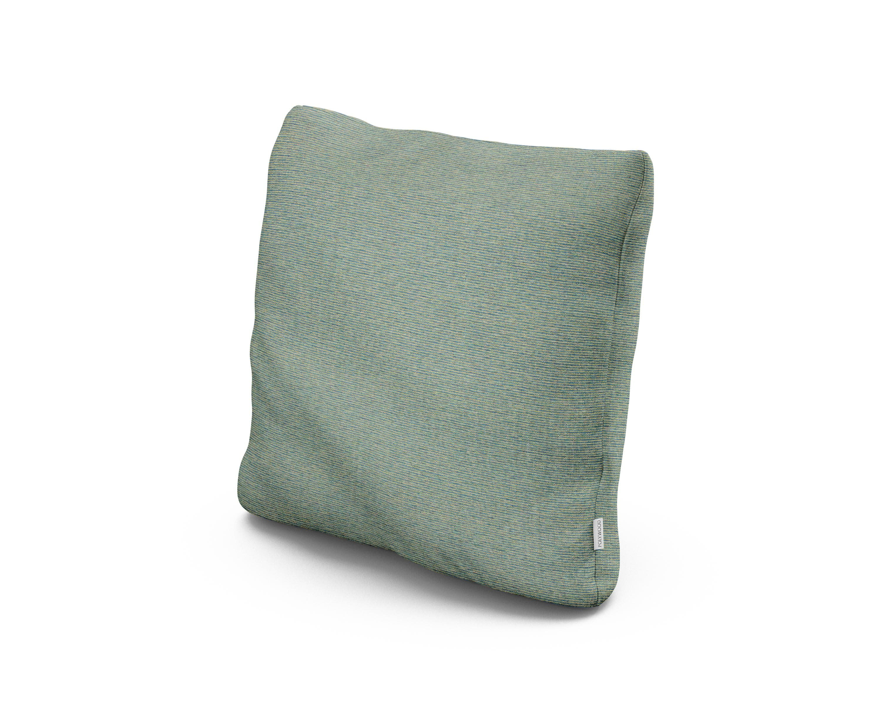 18" Outdoor Throw Pillow in Deckhand Lagoon