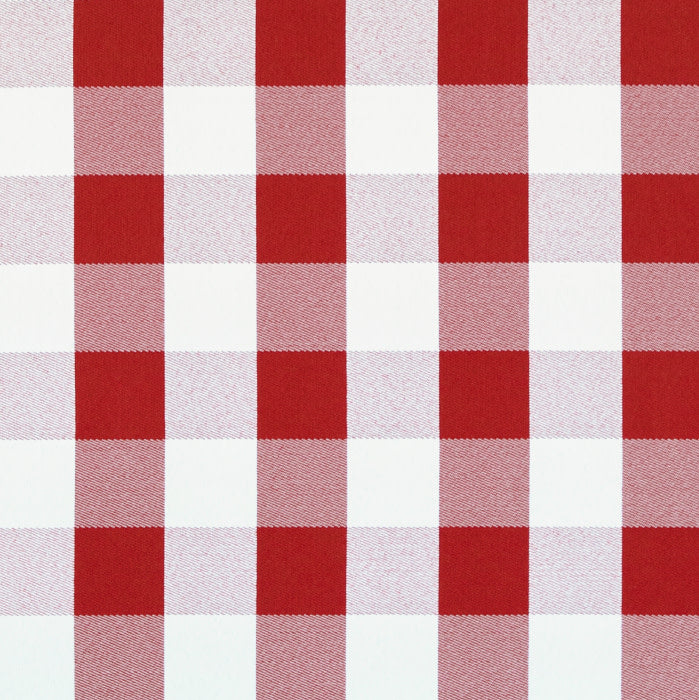 Estate Seat/Back Cushion Set in Buffalo Plaid Crimson