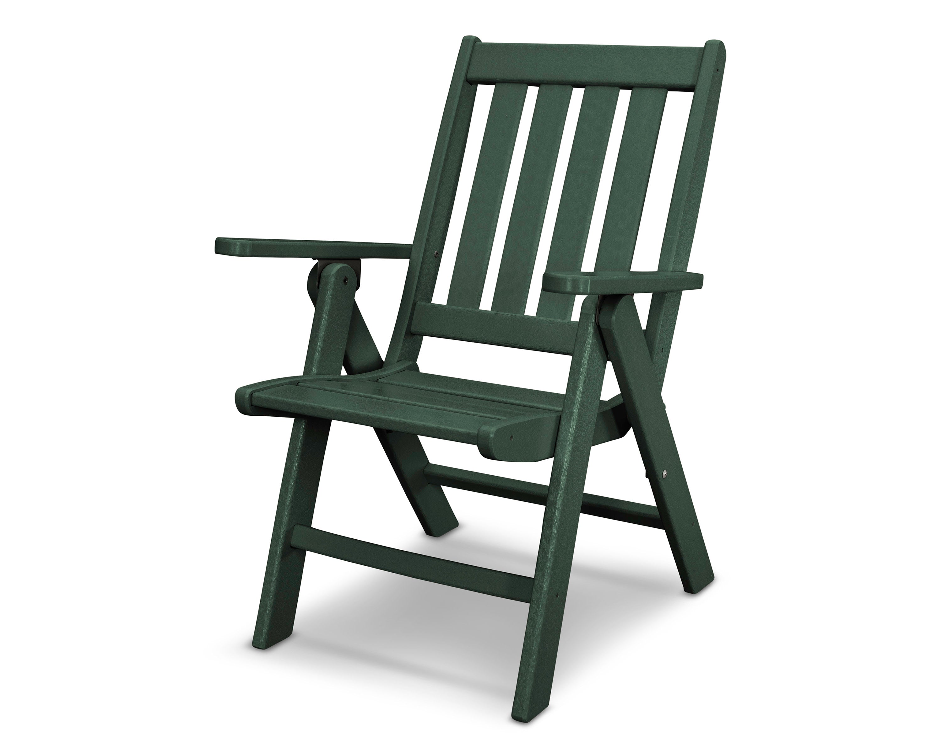 Vineyard Folding Dining Chair in Green