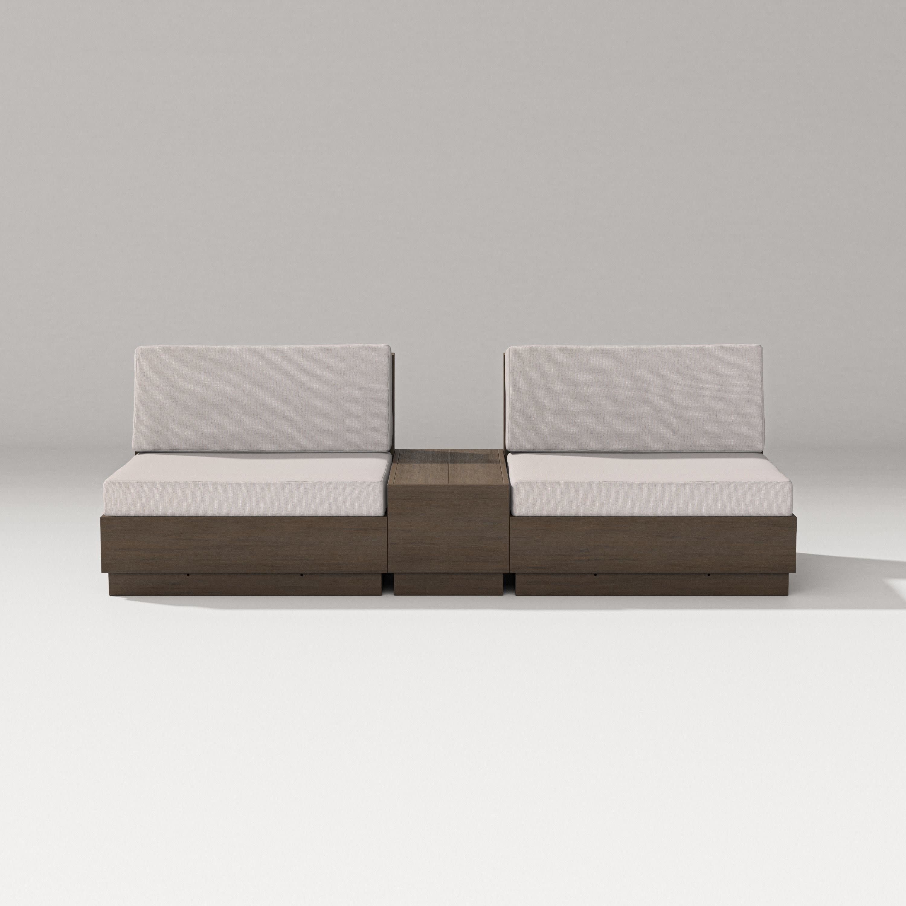 Elevate Lounge Chair Set in Kona / Dune Burlap