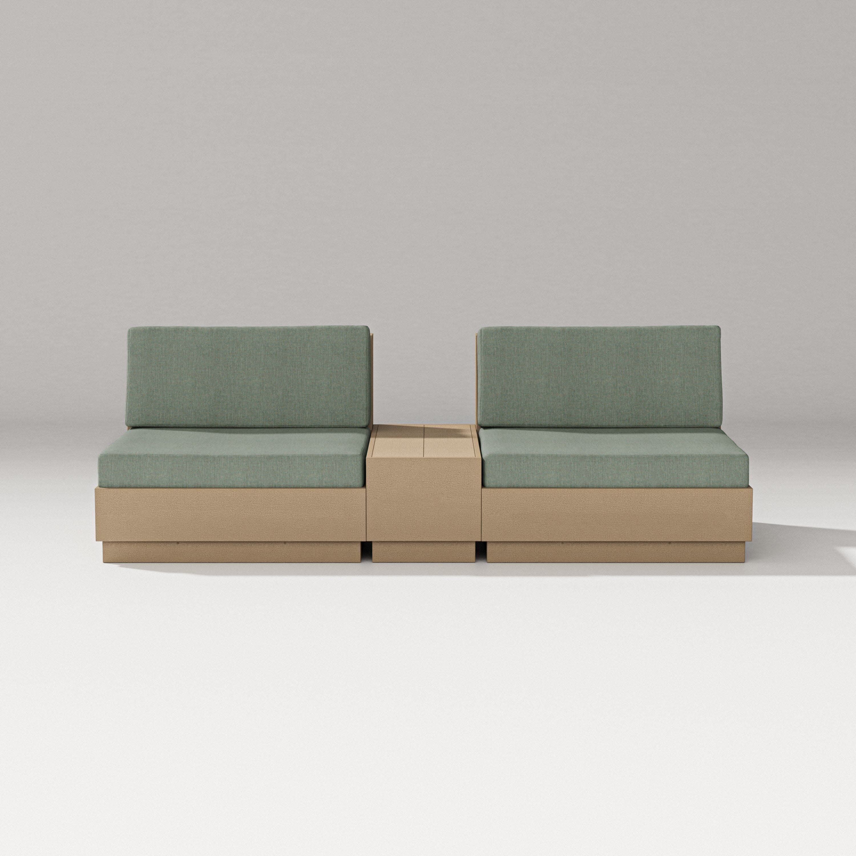 Elevate Lounge Chair Set in Vintage Sahara / Cast Sage