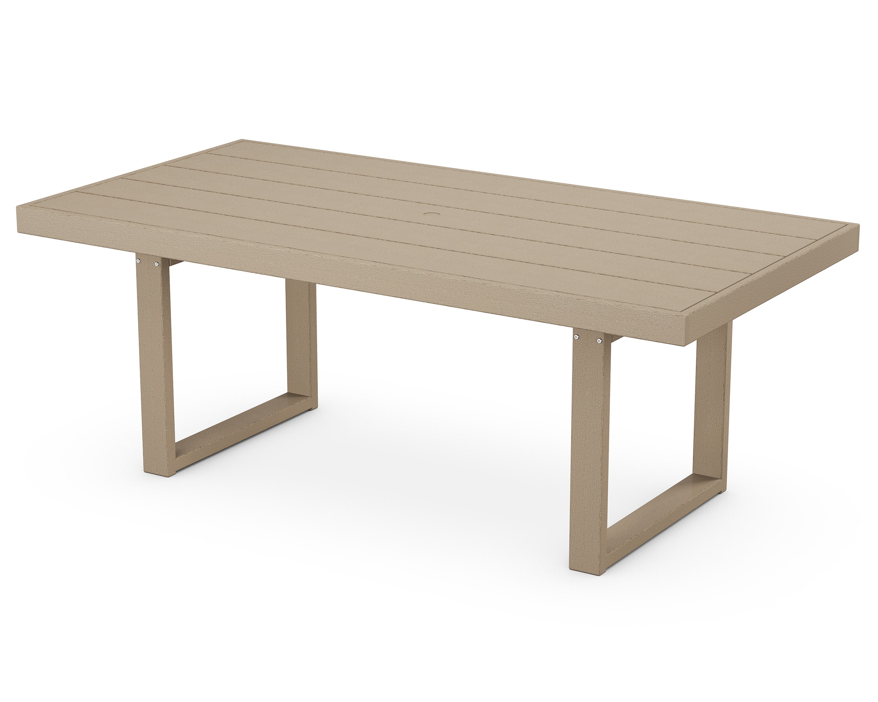 EDGE 40" x 78" Dining Table in Vintage Sahara