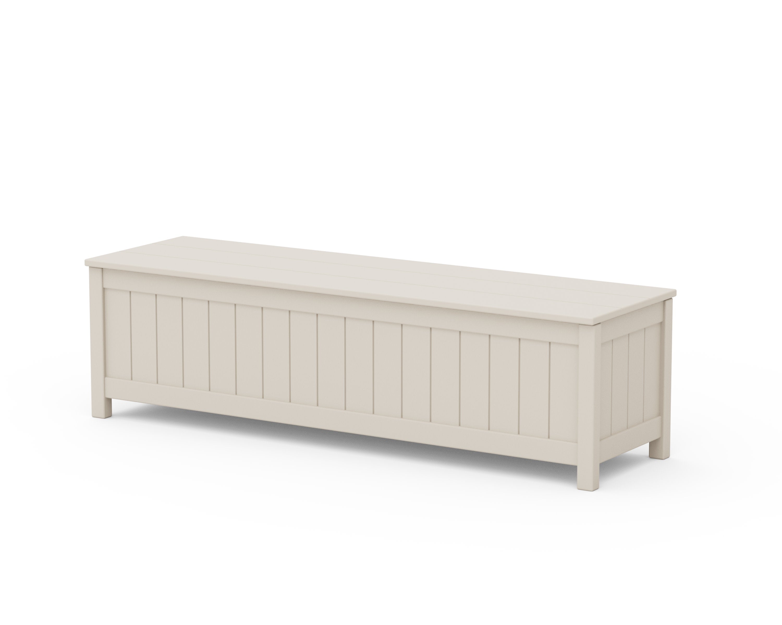 Vineyard 60" Storage Bench in Sand