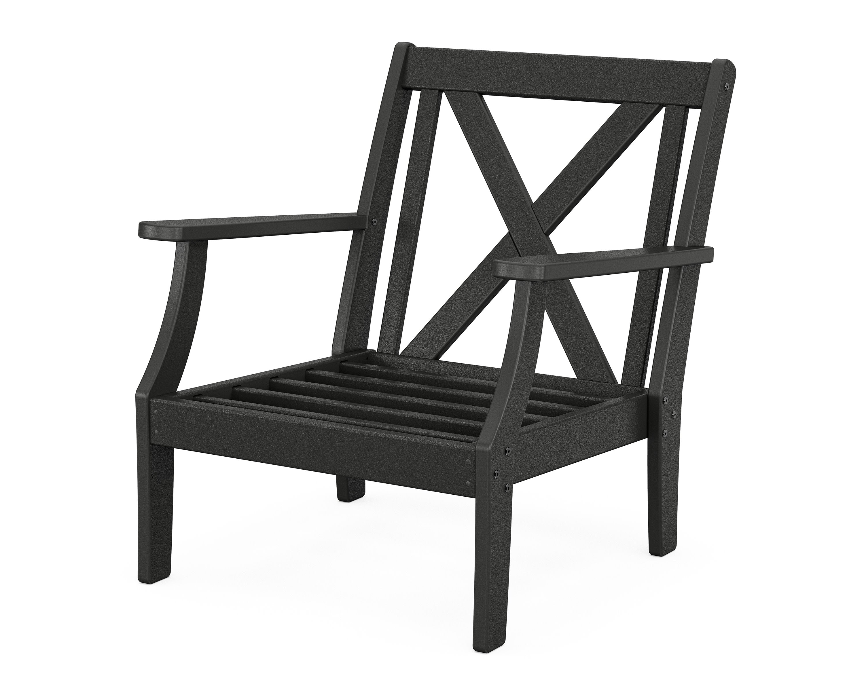 Braxton Deep Seating Chair Frame in Black