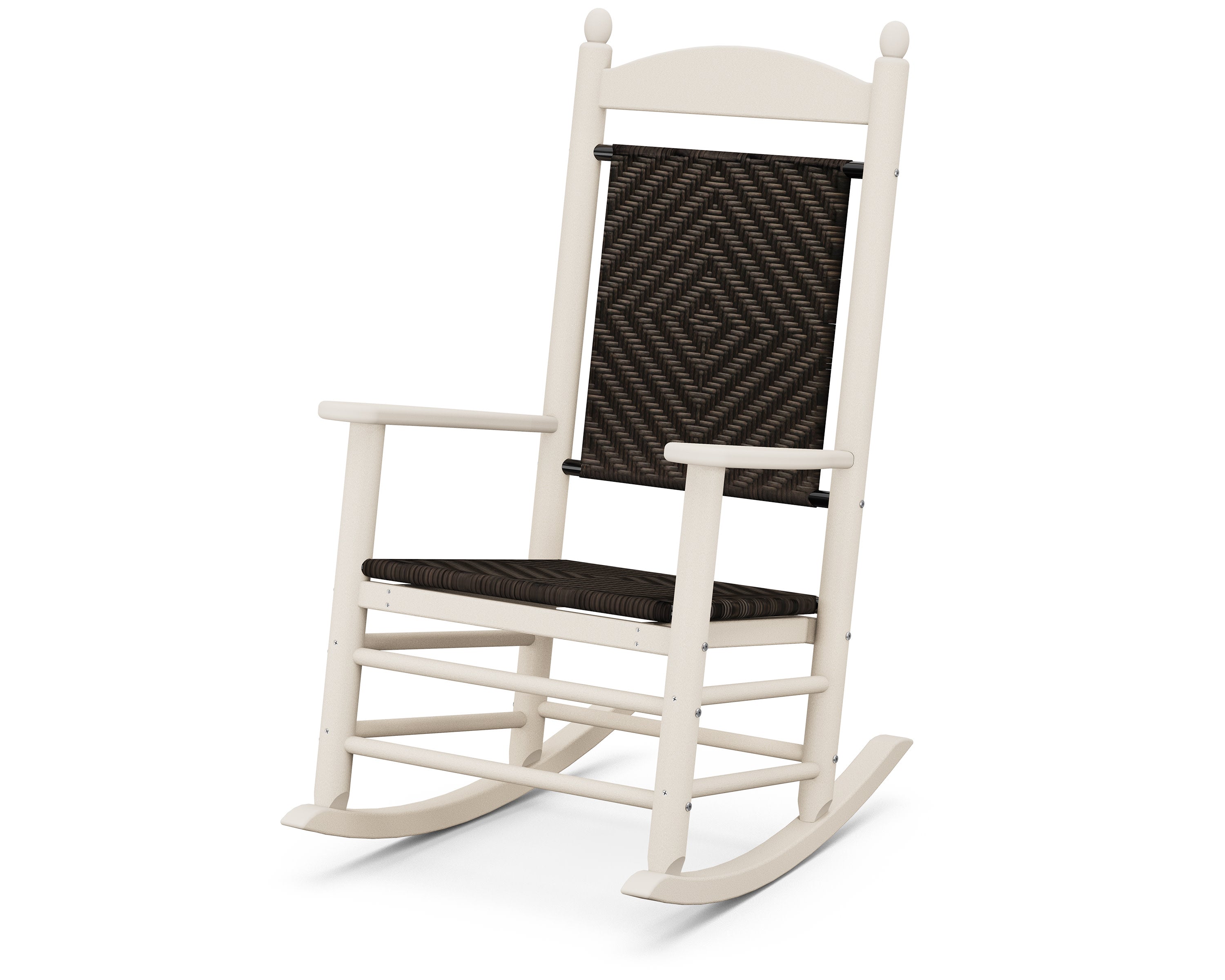 Jefferson Woven Rocking Chair in Sand / Cahaba