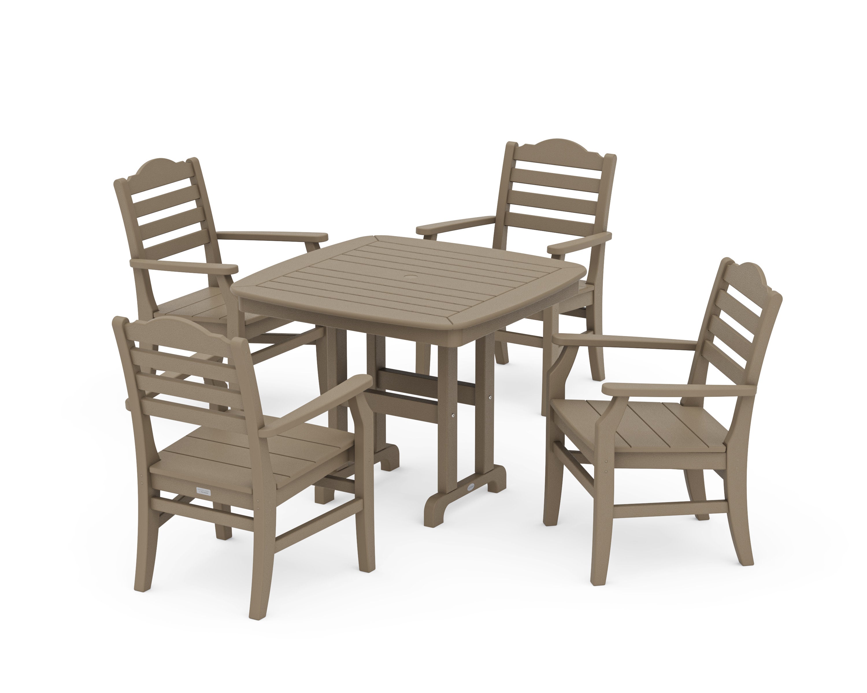 Savannah 5-Piece Dining Set in Vintage Sahara