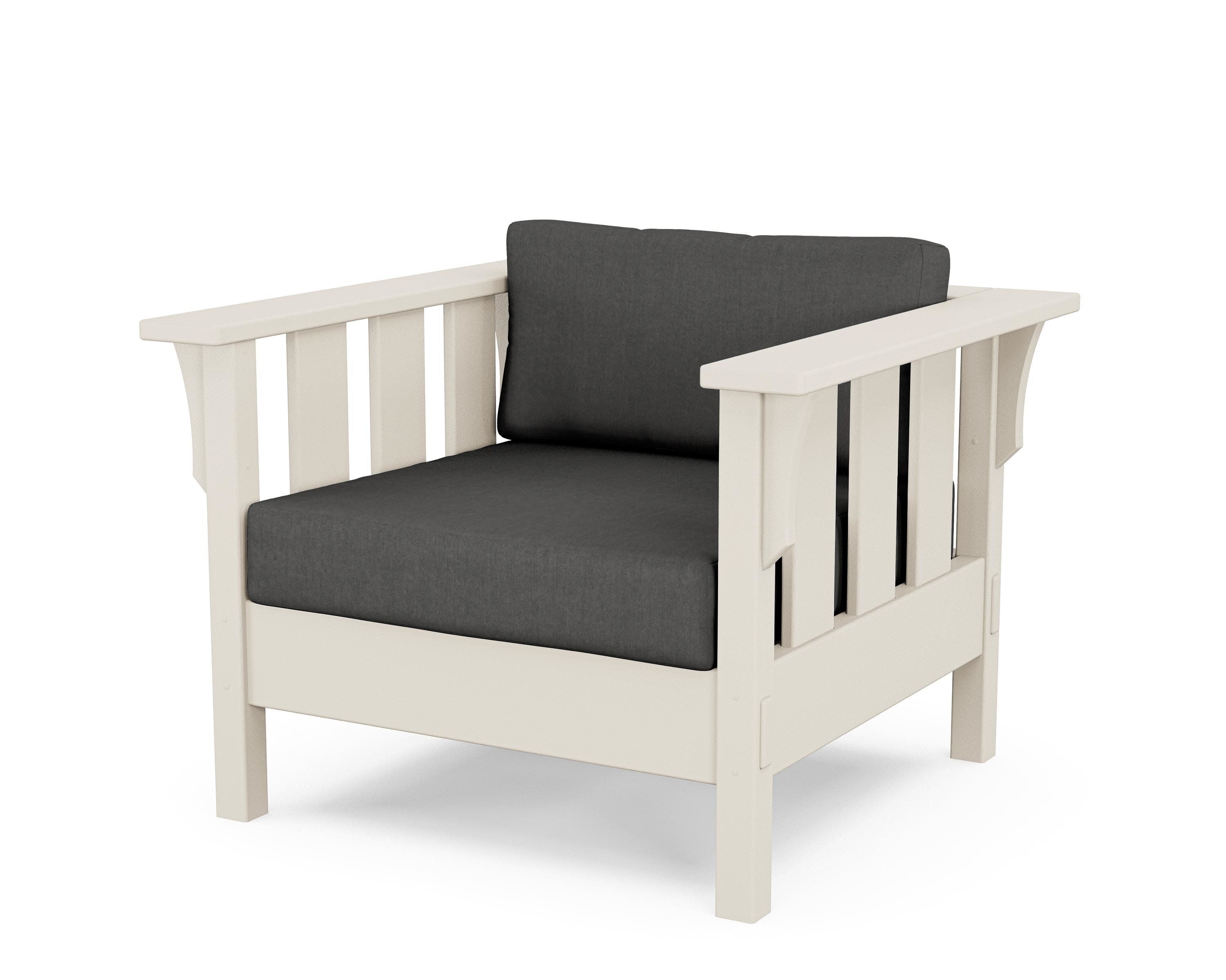 Acadia Deep Seating Chair in Sand / Spectrum Carbon