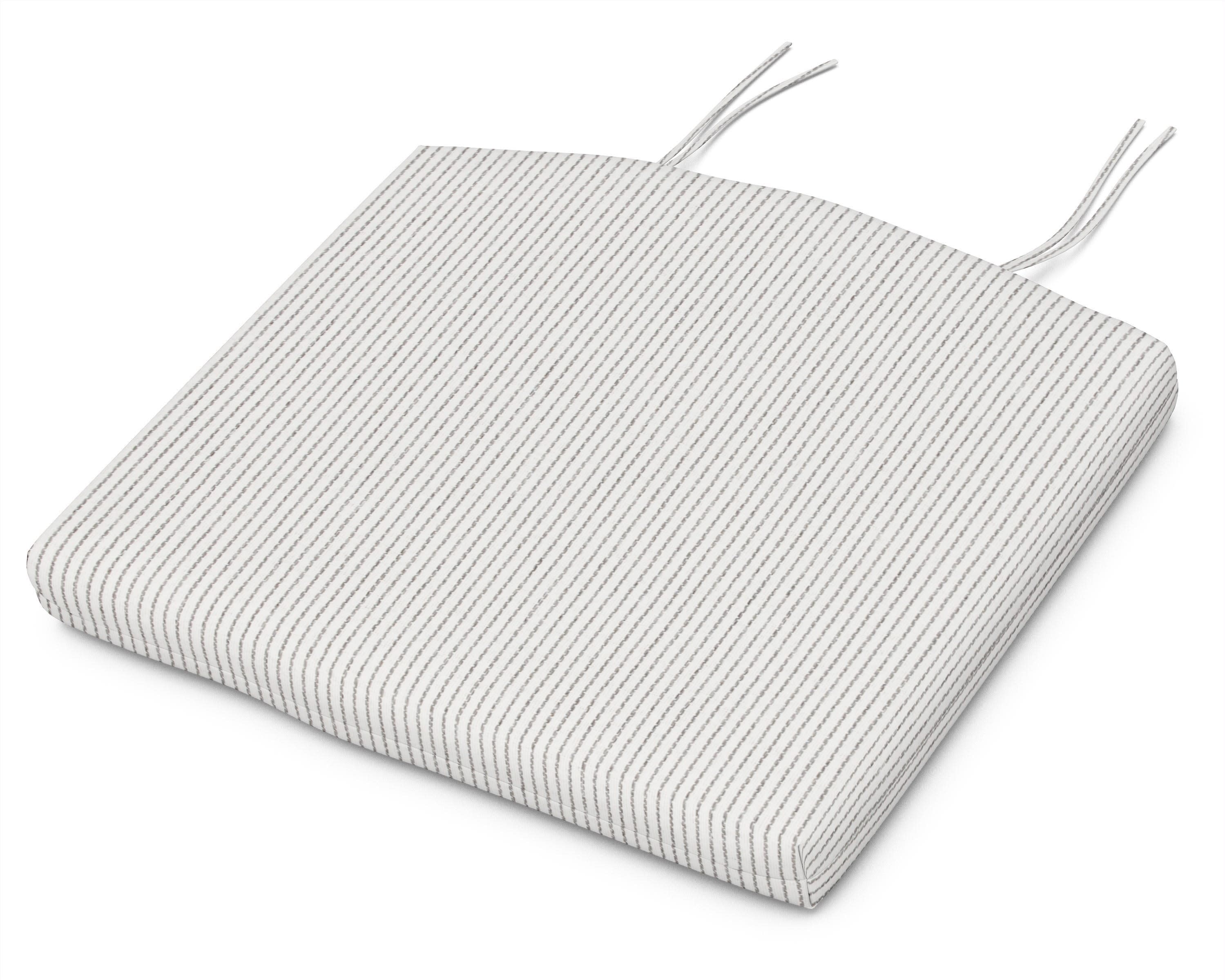 Standard Seat Cushion 18.5"D x 24"W x 2.5"H in Linus Metal