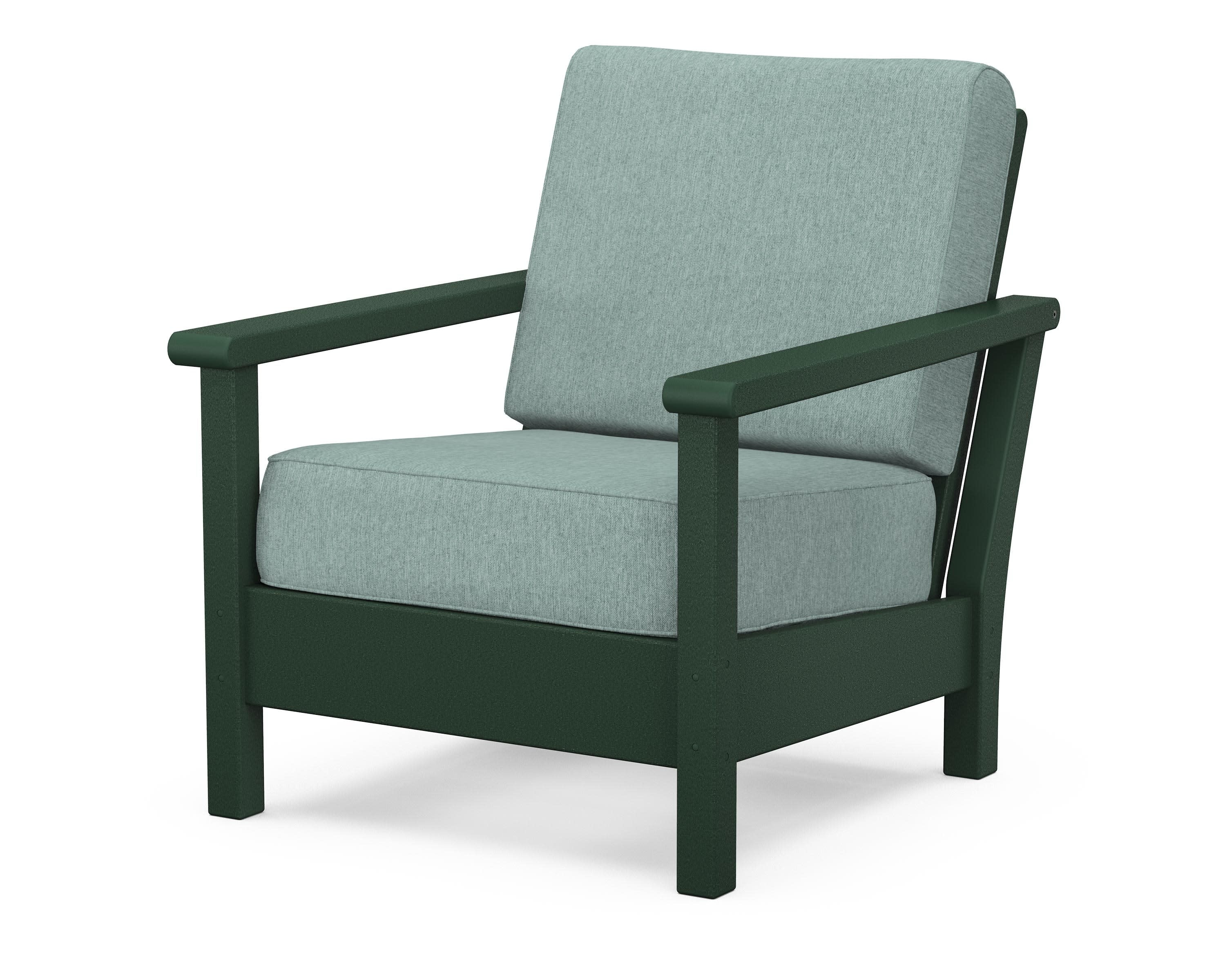 Harbour Deep Seating Chair in Green / Glacier Spa