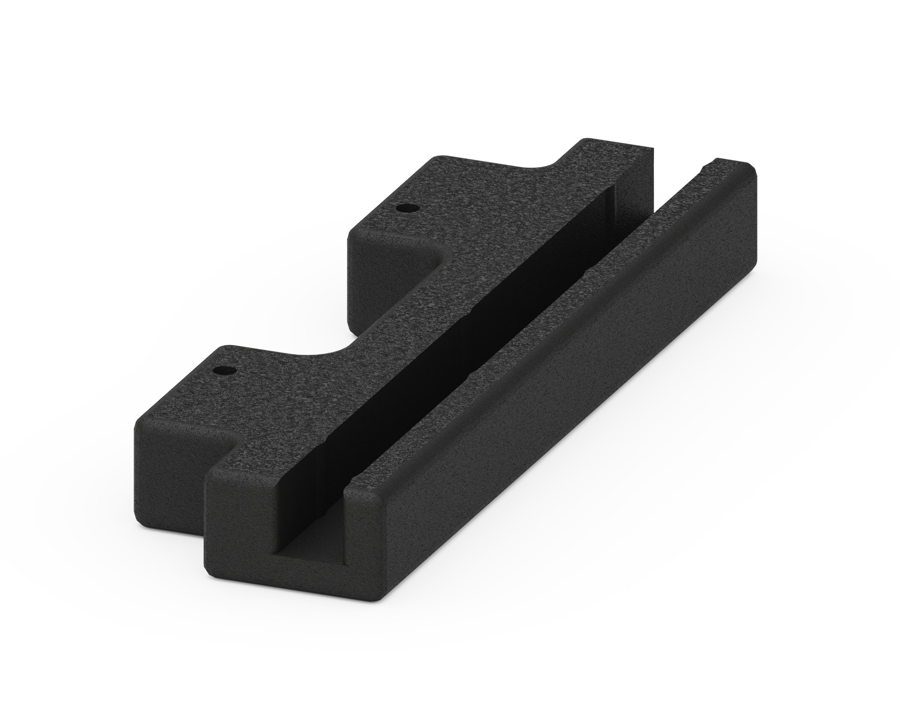 Modular Planter Connection Block in Black