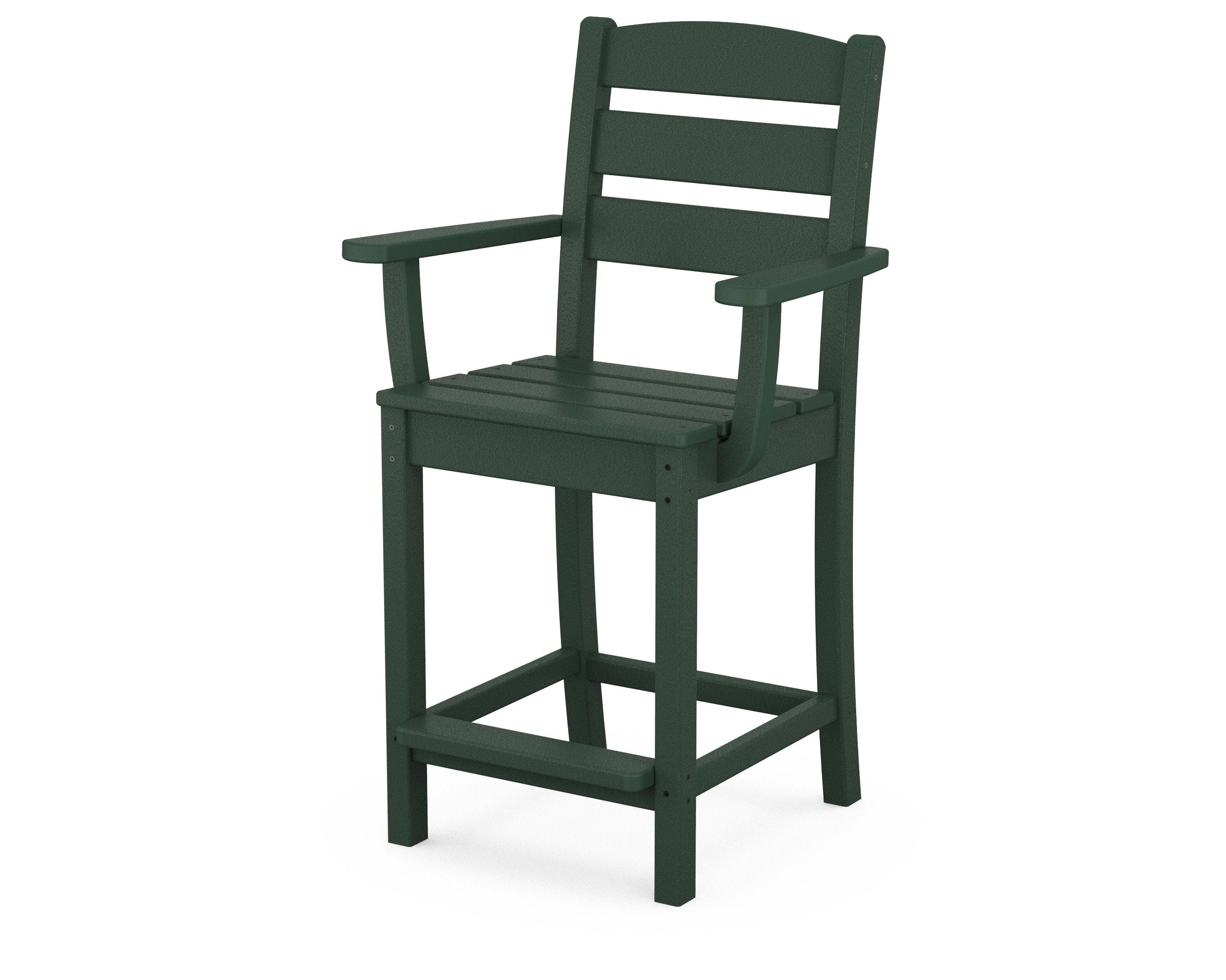 Lakeside Counter Arm Chair in Green