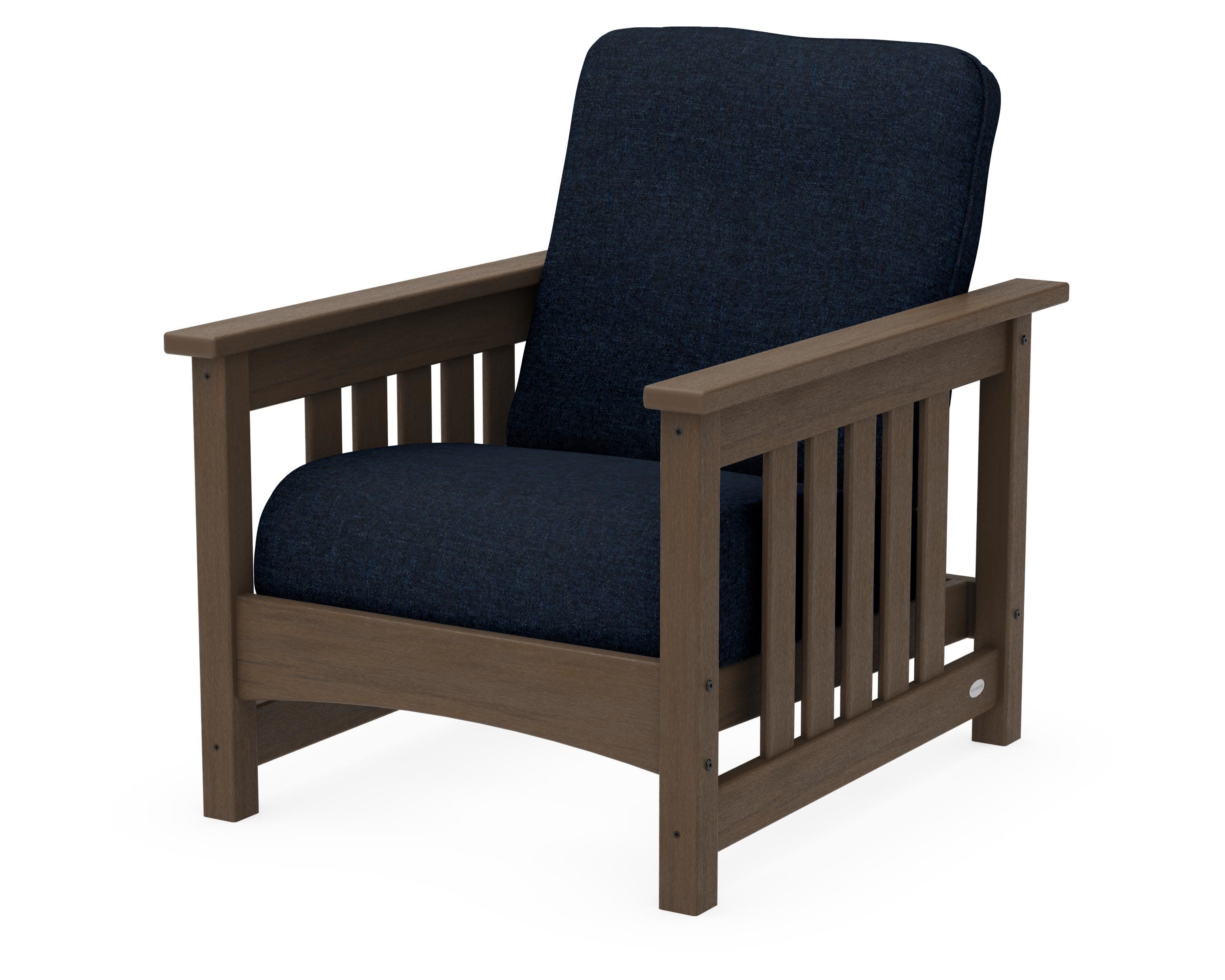 Club Mission Chair in Kona / Marine Indigo