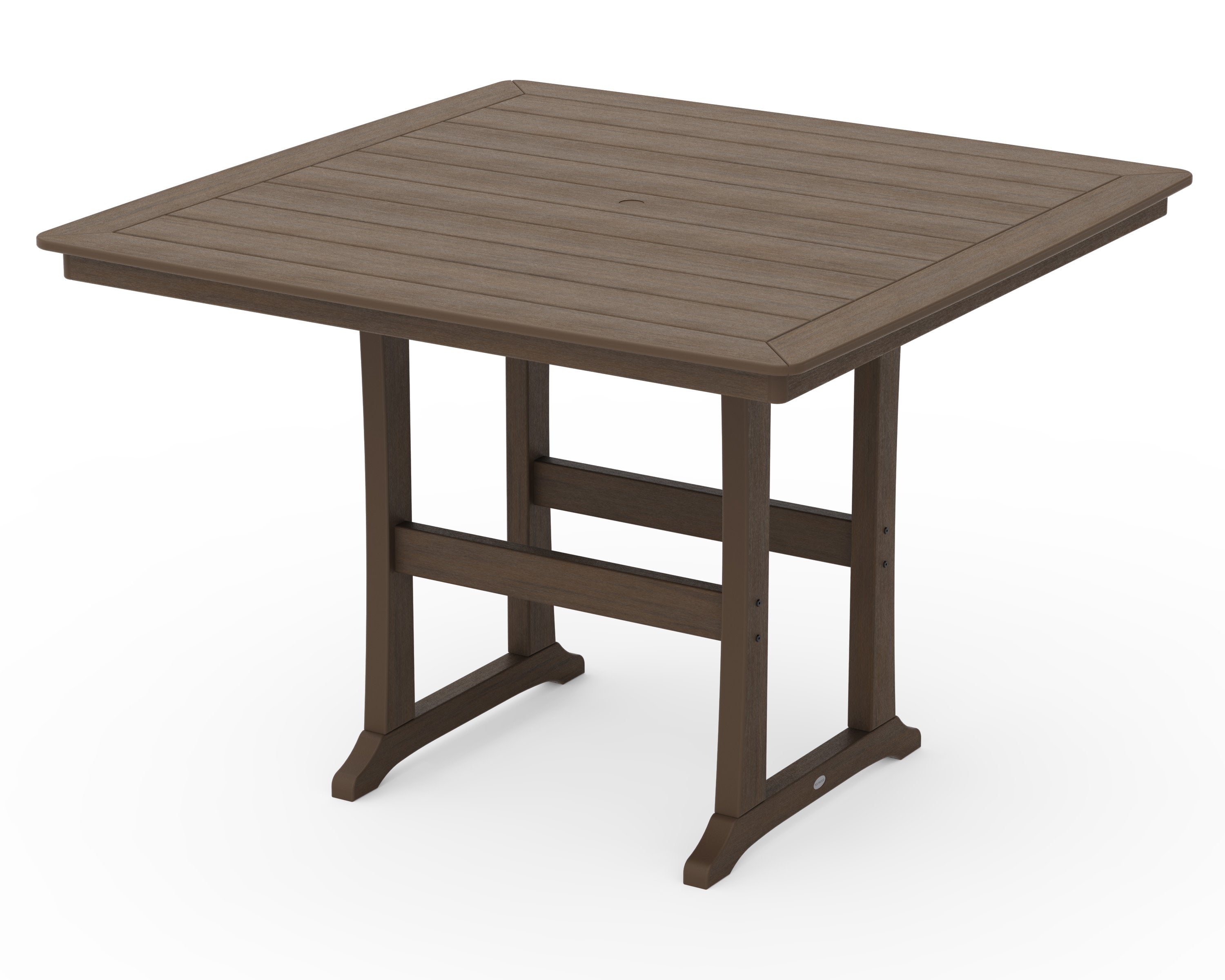 Nautical Trestle 59" Bar Table in Kona