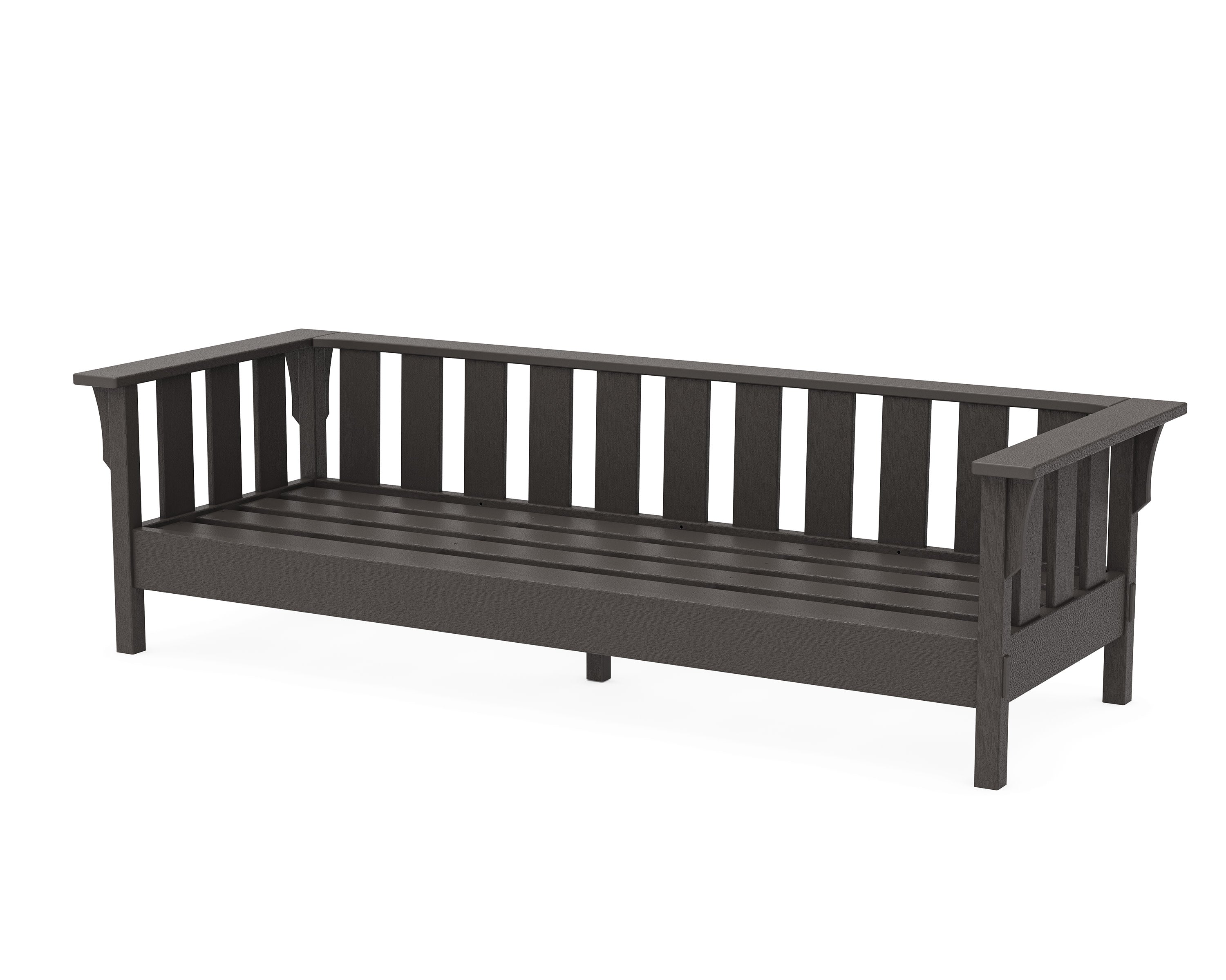 Acadia Deep Seating Sofa Frame in Vintage Coffee