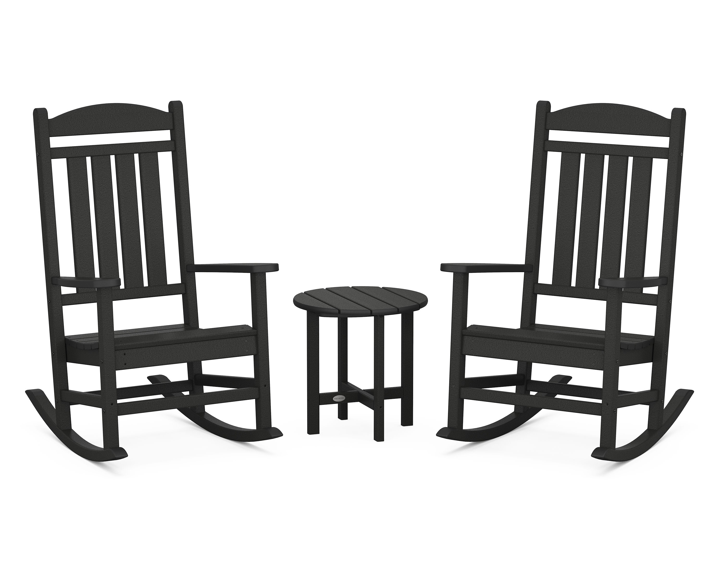 Presidential 3-Piece Rocker Set in Black