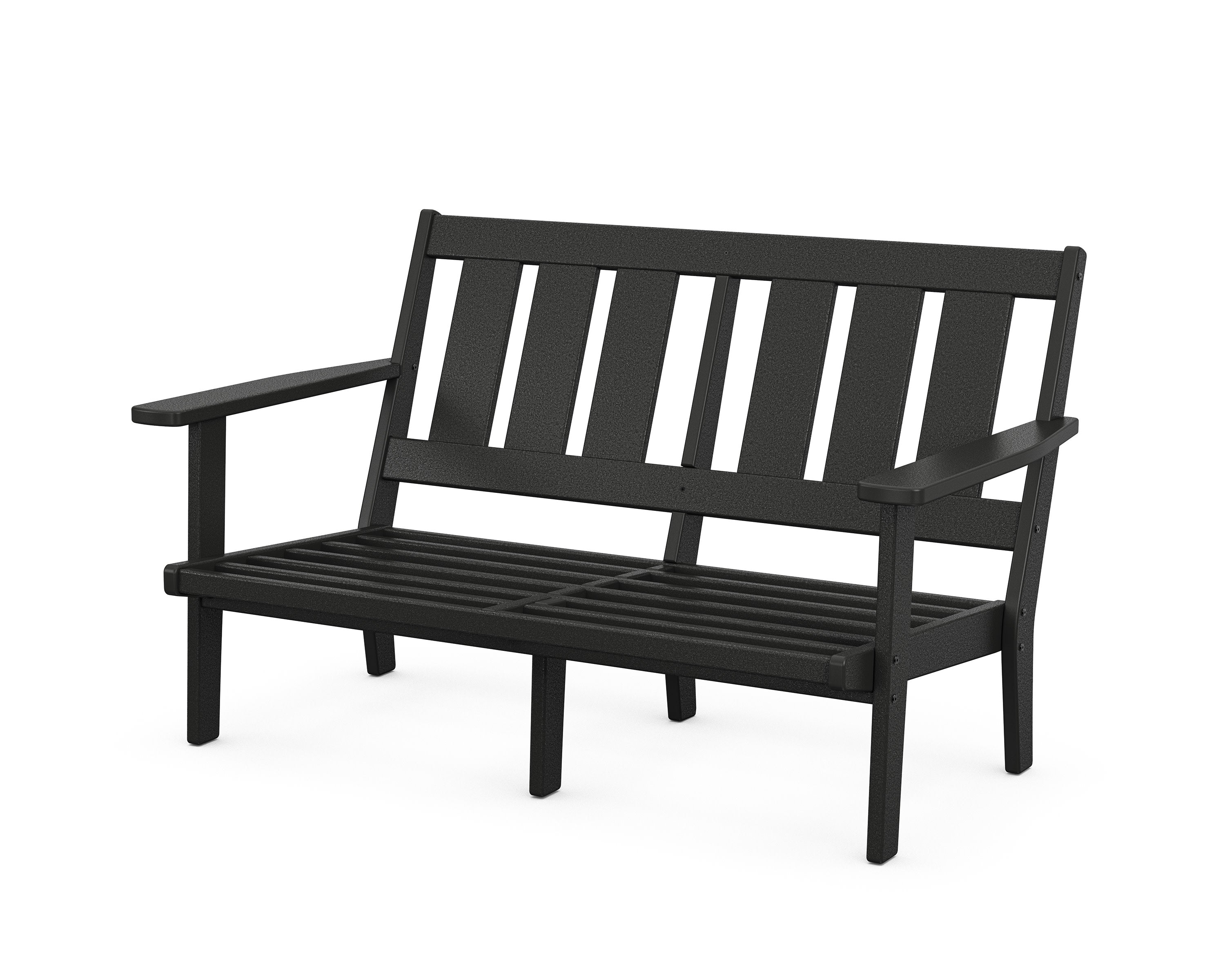 Oxford Deep Seating Loveseat Frame in Black