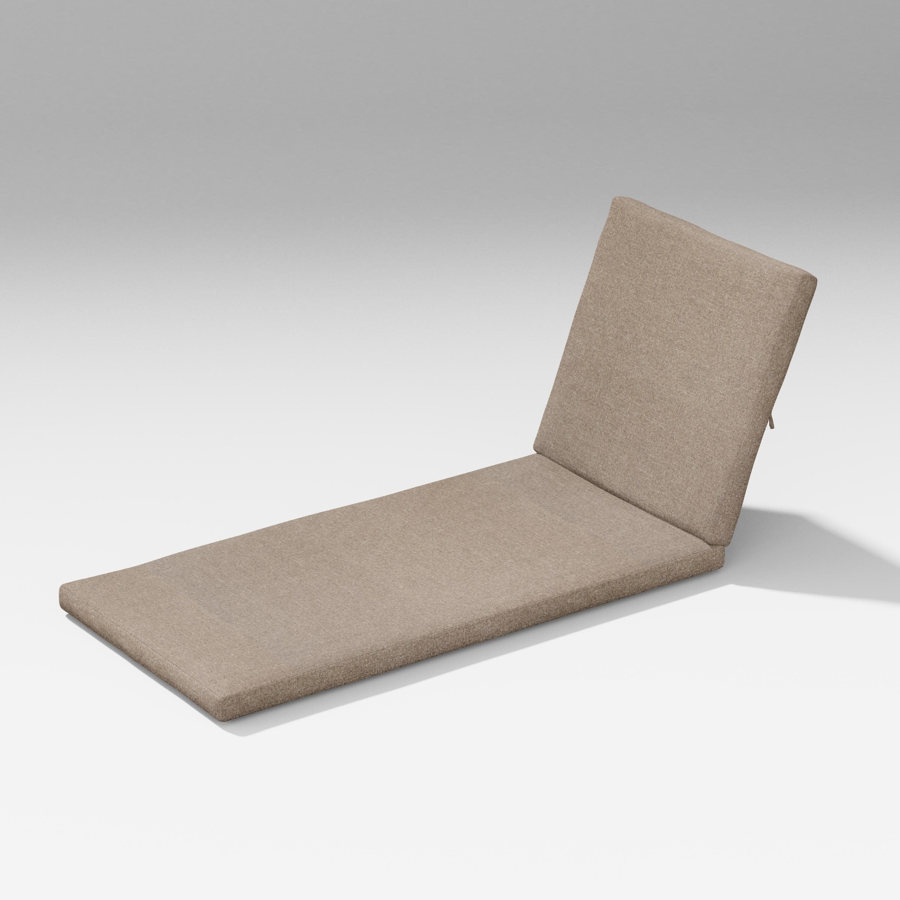 Latitude Chaise Lounge Full Cushion in Spiced Burlap