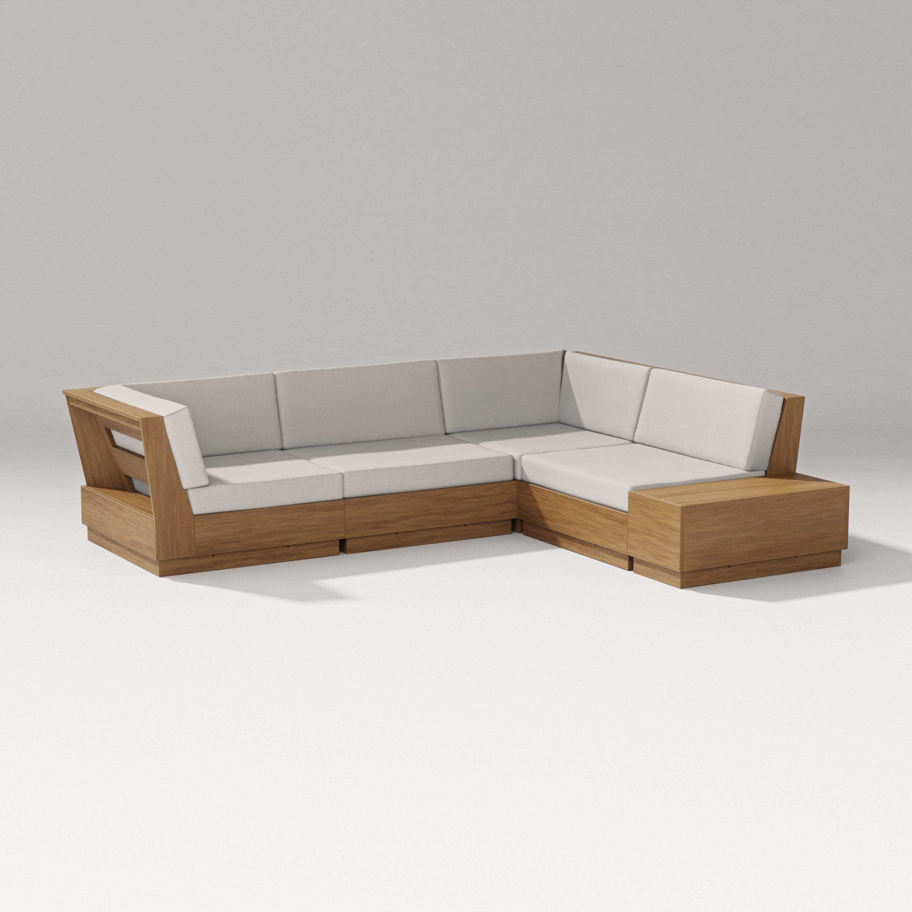 Elevate Corner Sectional in Natural / Cast Ash